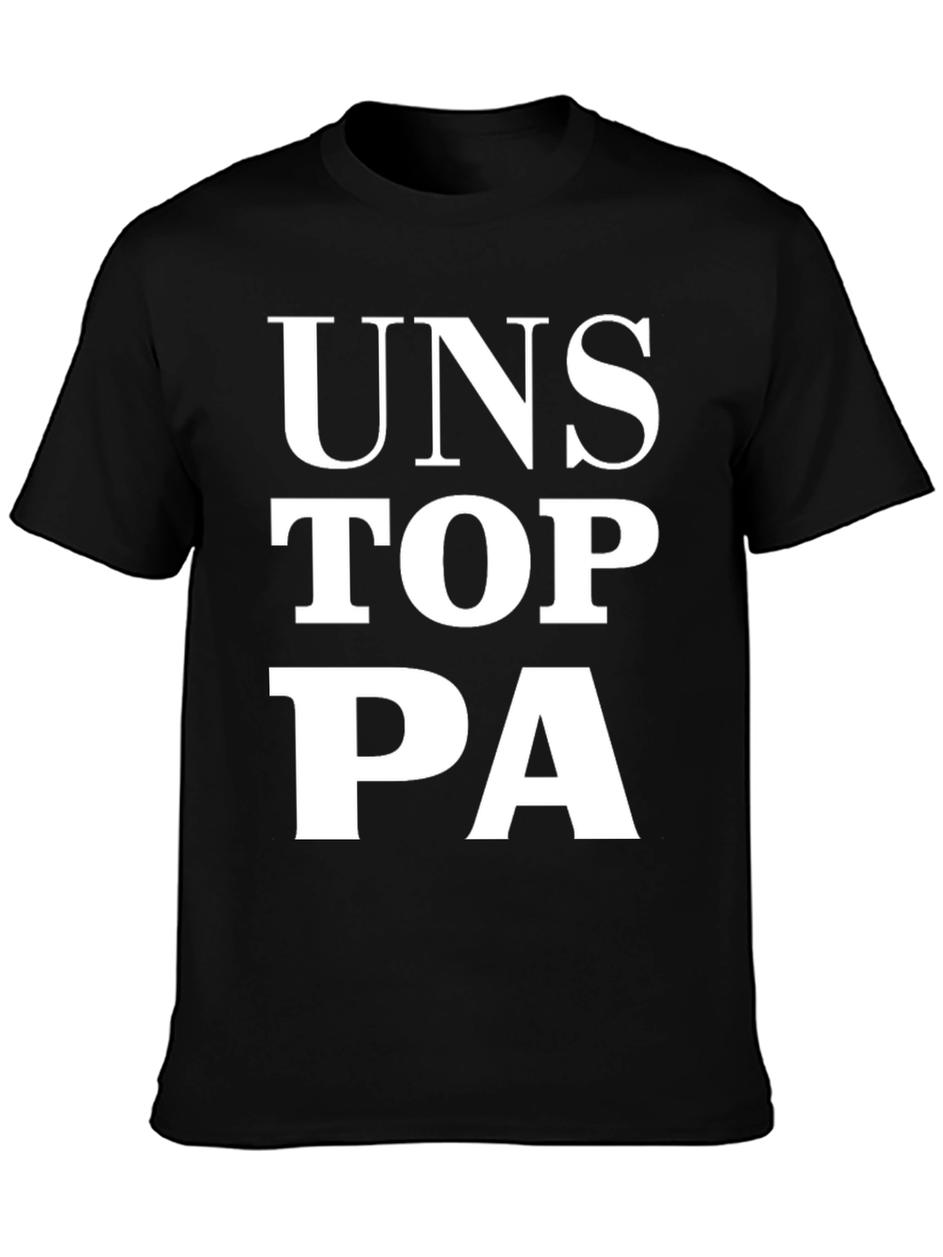 Unstop PA - Black Graphic Tee