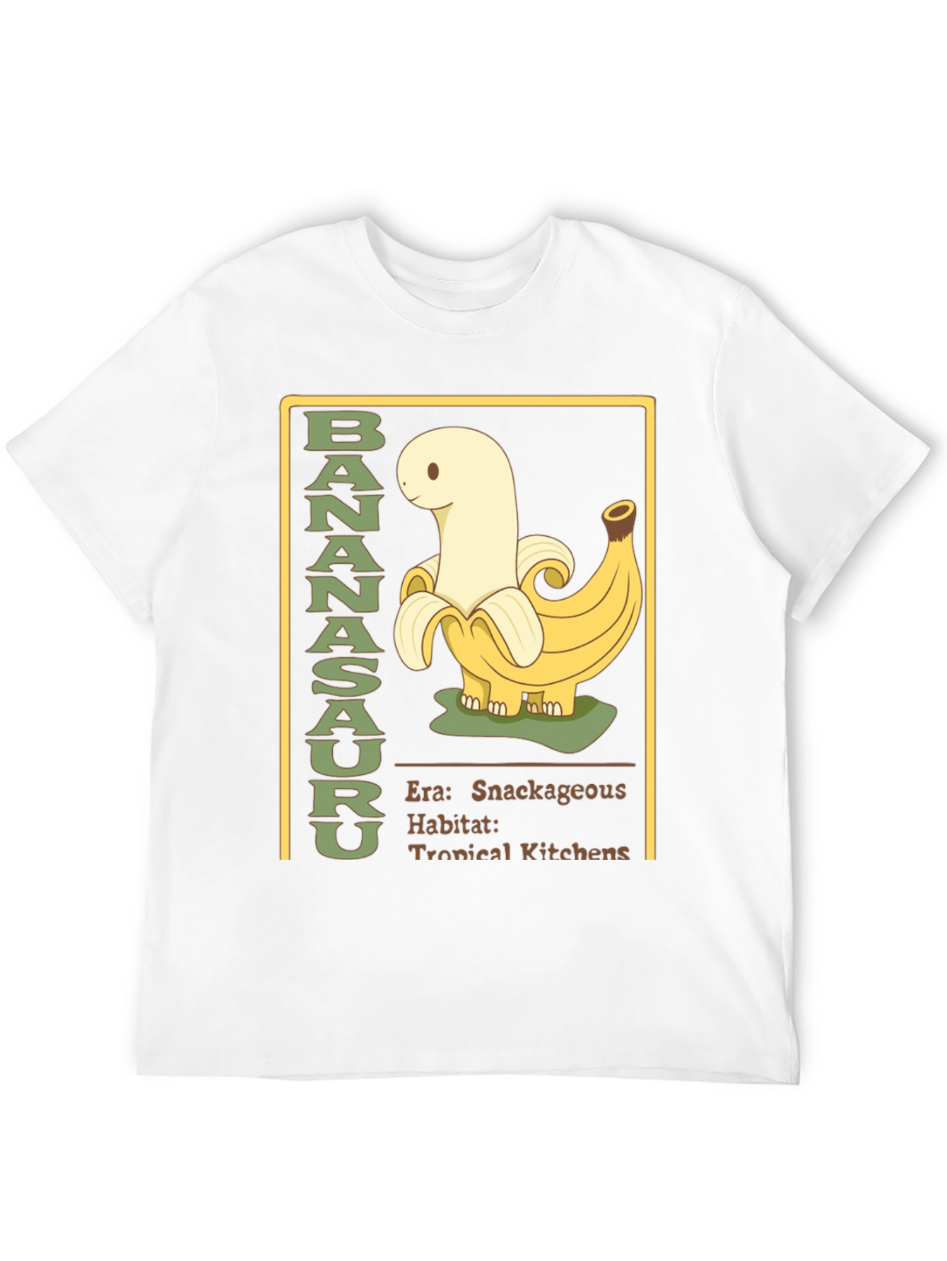Bananosauru T-Shirt: Snackageous Era Tee