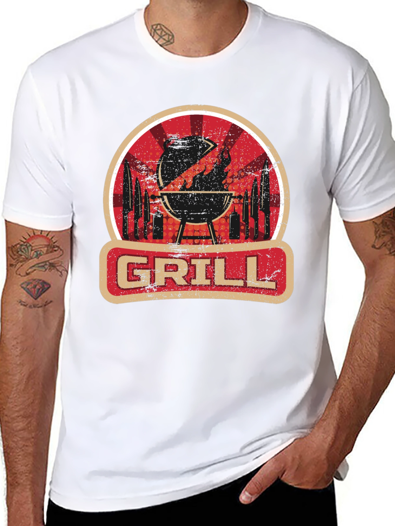 Grill Master T-Shirt - BBQ Design