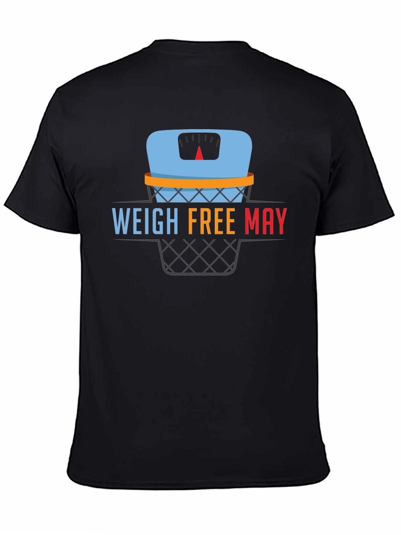Weigh Free May Graphic Tee - Black T-Shirt