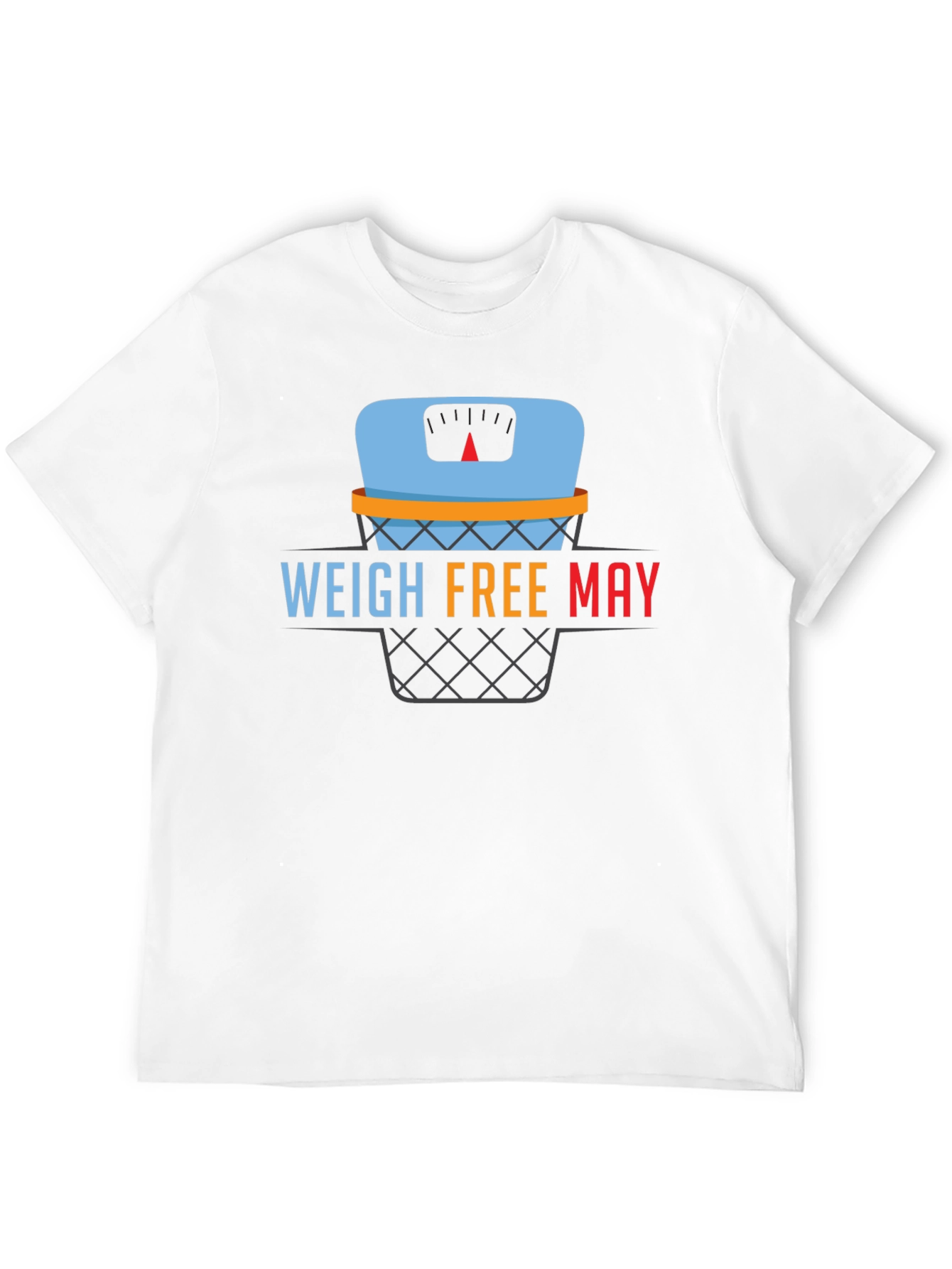 Weigh Free May Graphic Tee - Black T-Shirt