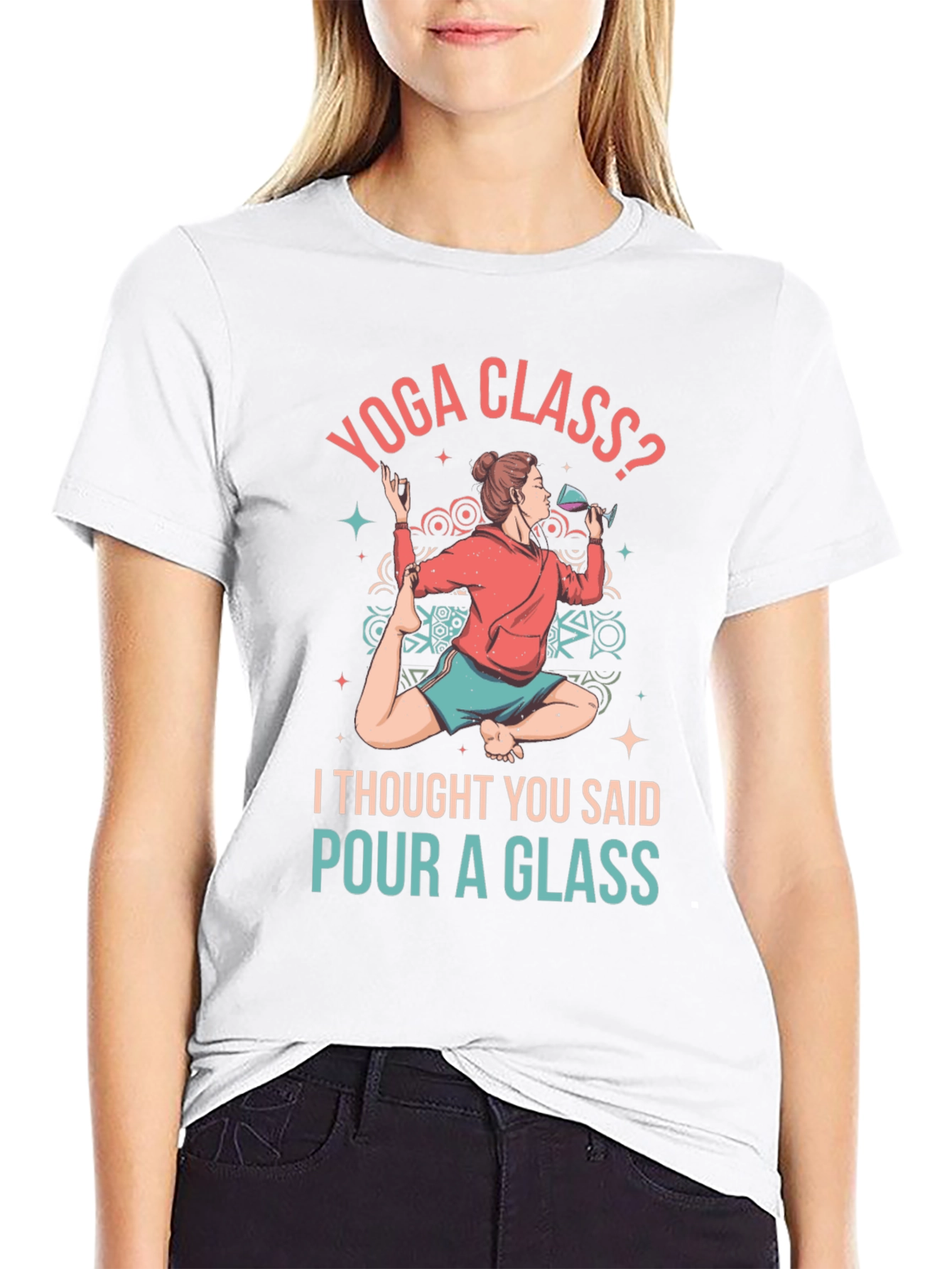 Yoga Class? T-Shirt - Pour a Glass