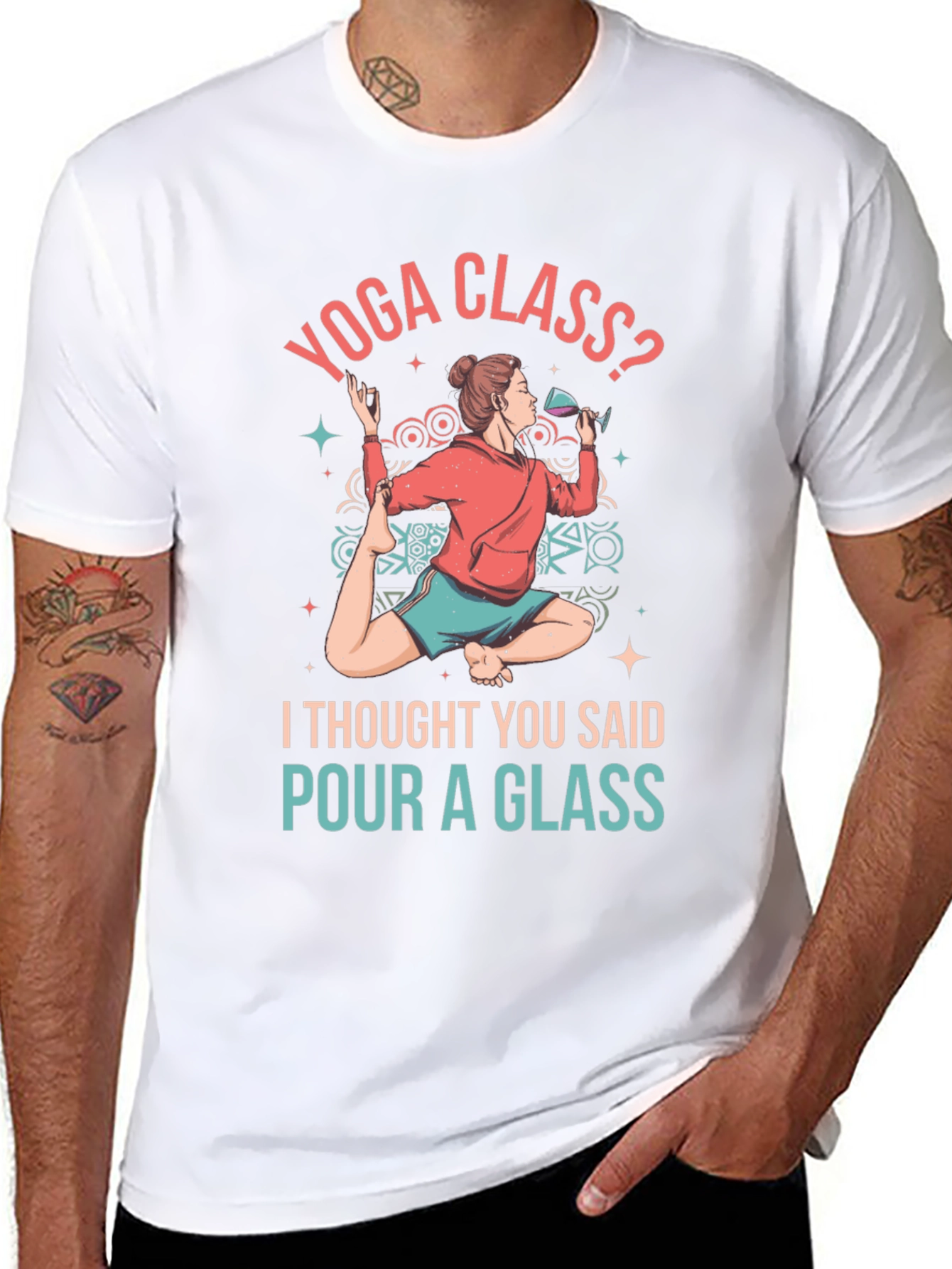 Yoga Class? T-Shirt - Pour a Glass