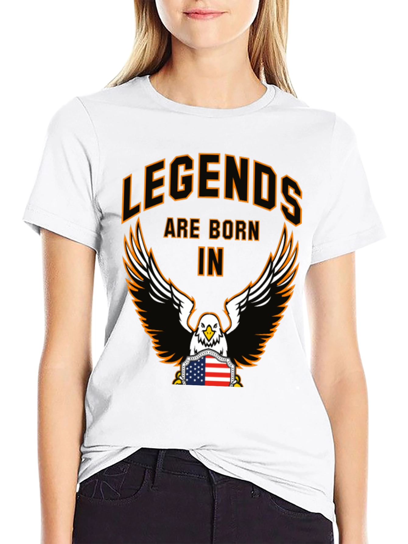 Legends Born In Graphic Tee