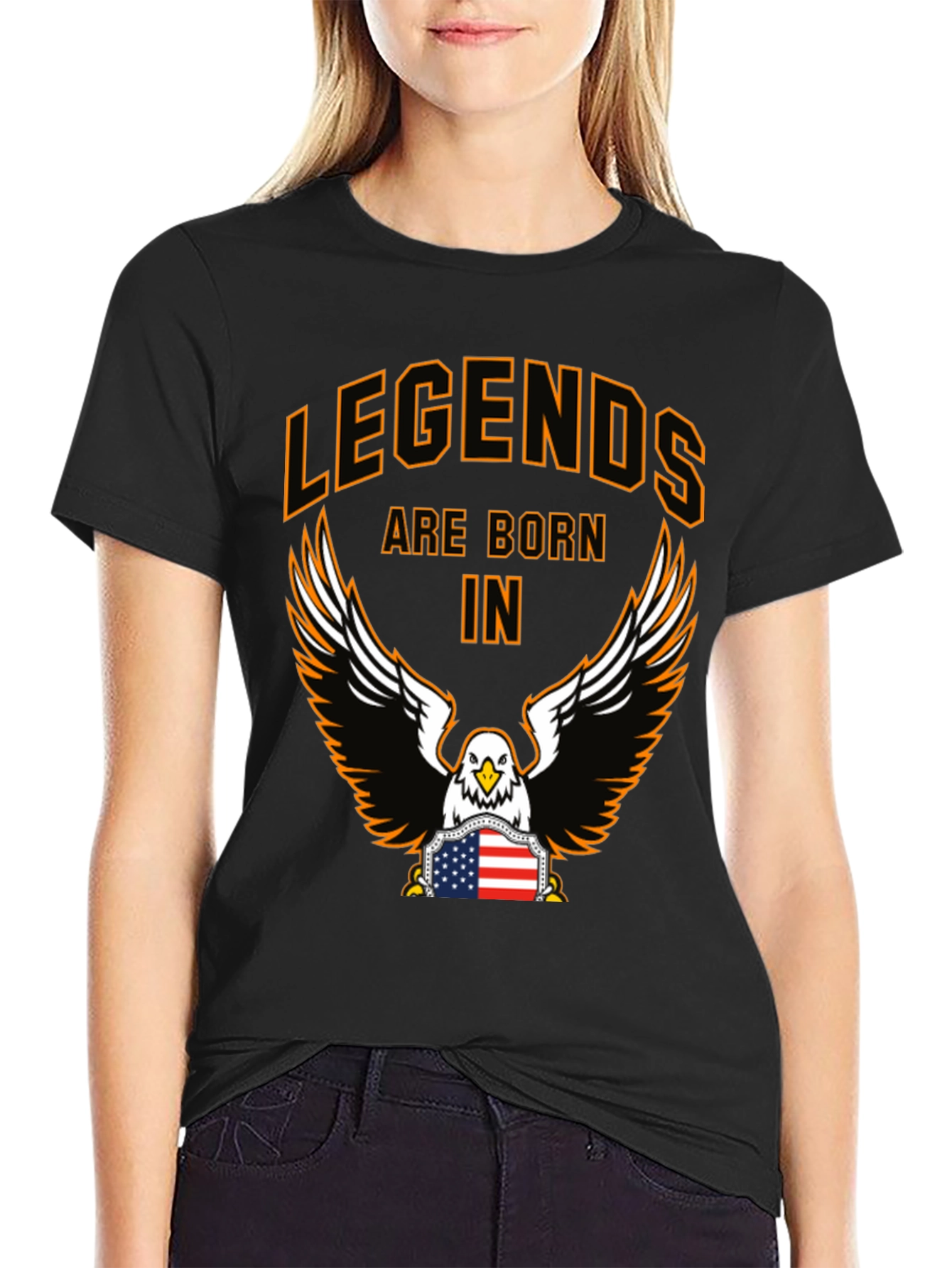 Legends Born In Graphic Tee
