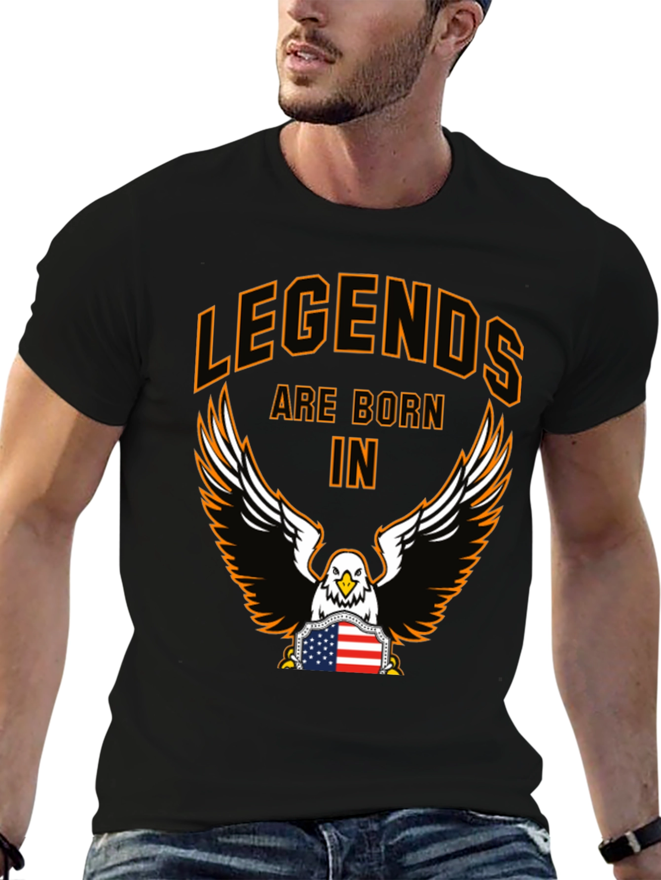 Legends Born In Graphic Tee