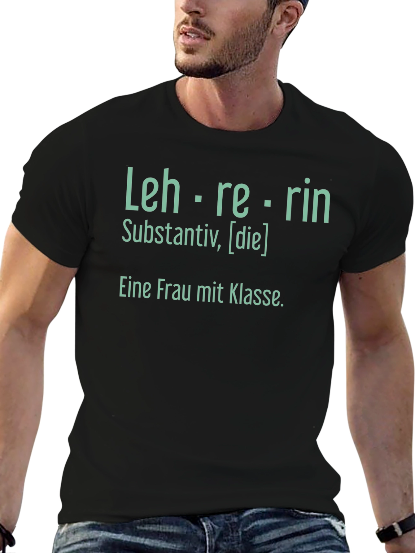 Lehrerin T-Shirt - Woman of Class - German Teacher