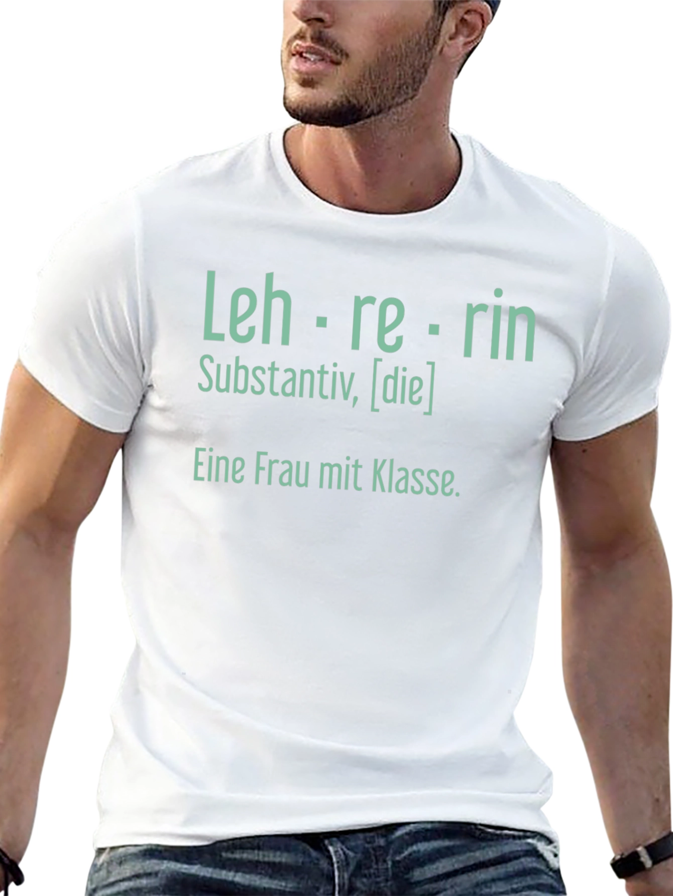 Lehrerin T-Shirt - Woman of Class - German Teacher