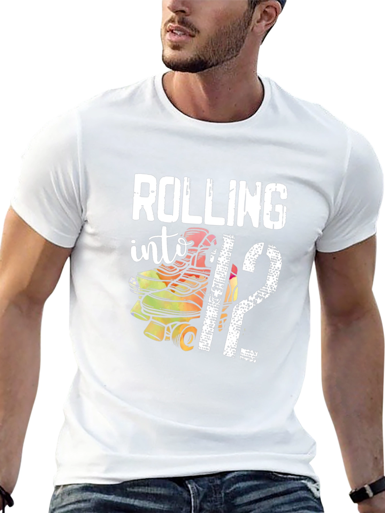 Rolling Into 1/2 Birthday T-Shirt