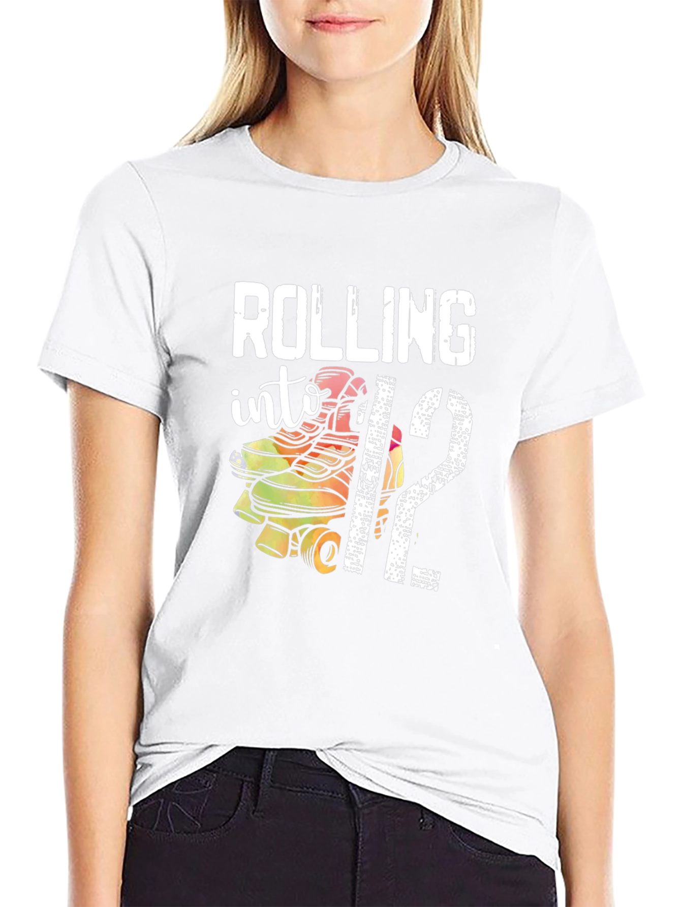 Rolling Into 1/2 Birthday T-Shirt