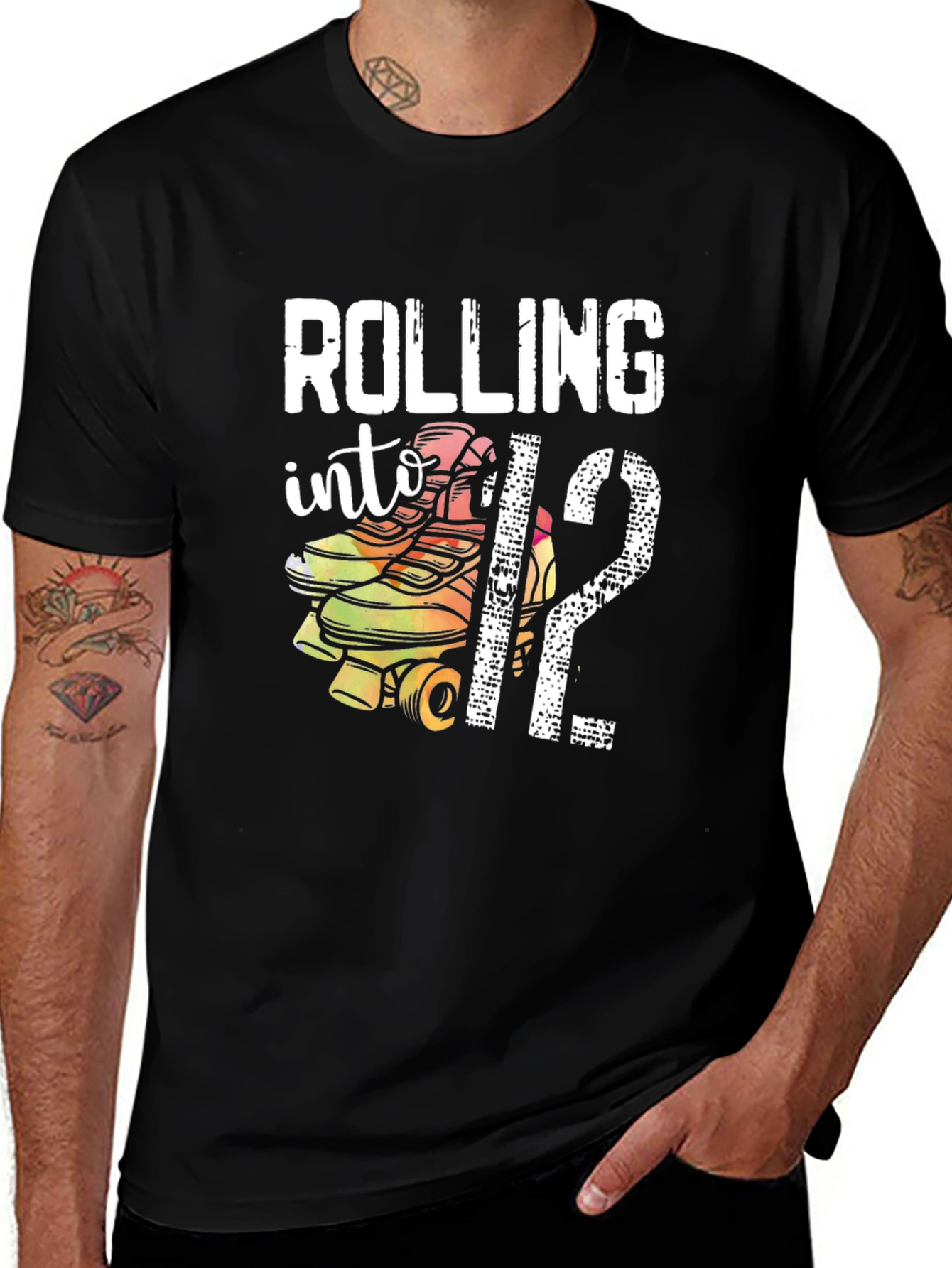 Rolling Into 1/2 Birthday T-Shirt