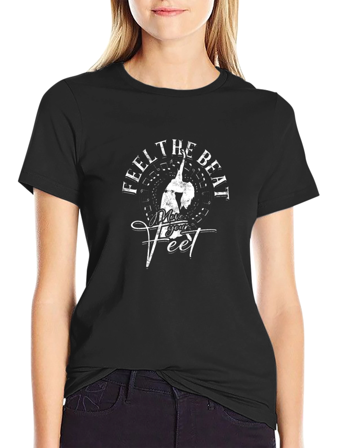 Feel the Beat T-Shirt - Move Your Feet