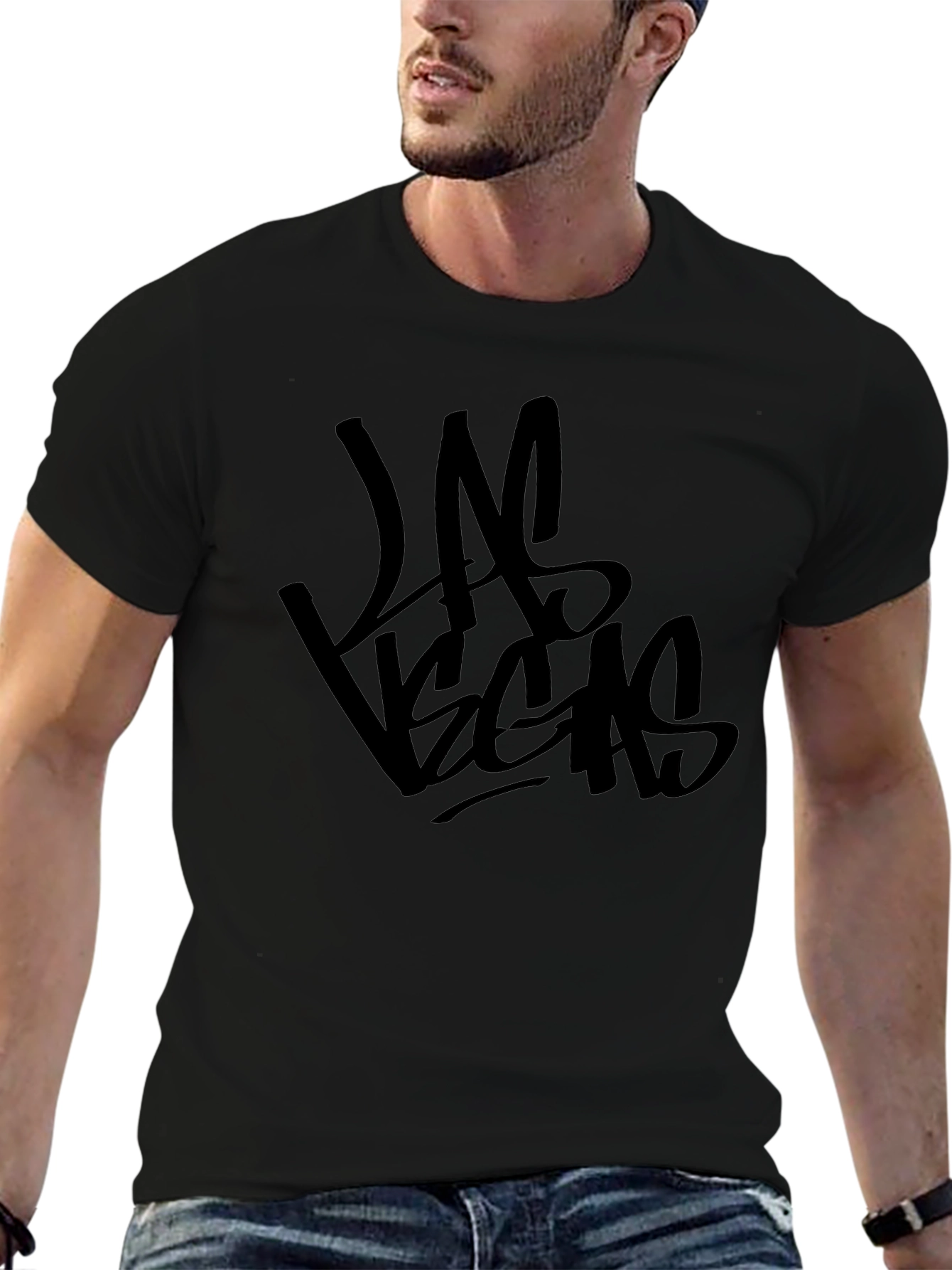 Las Vegas Graphic Tee - Soft Cotton Comfort