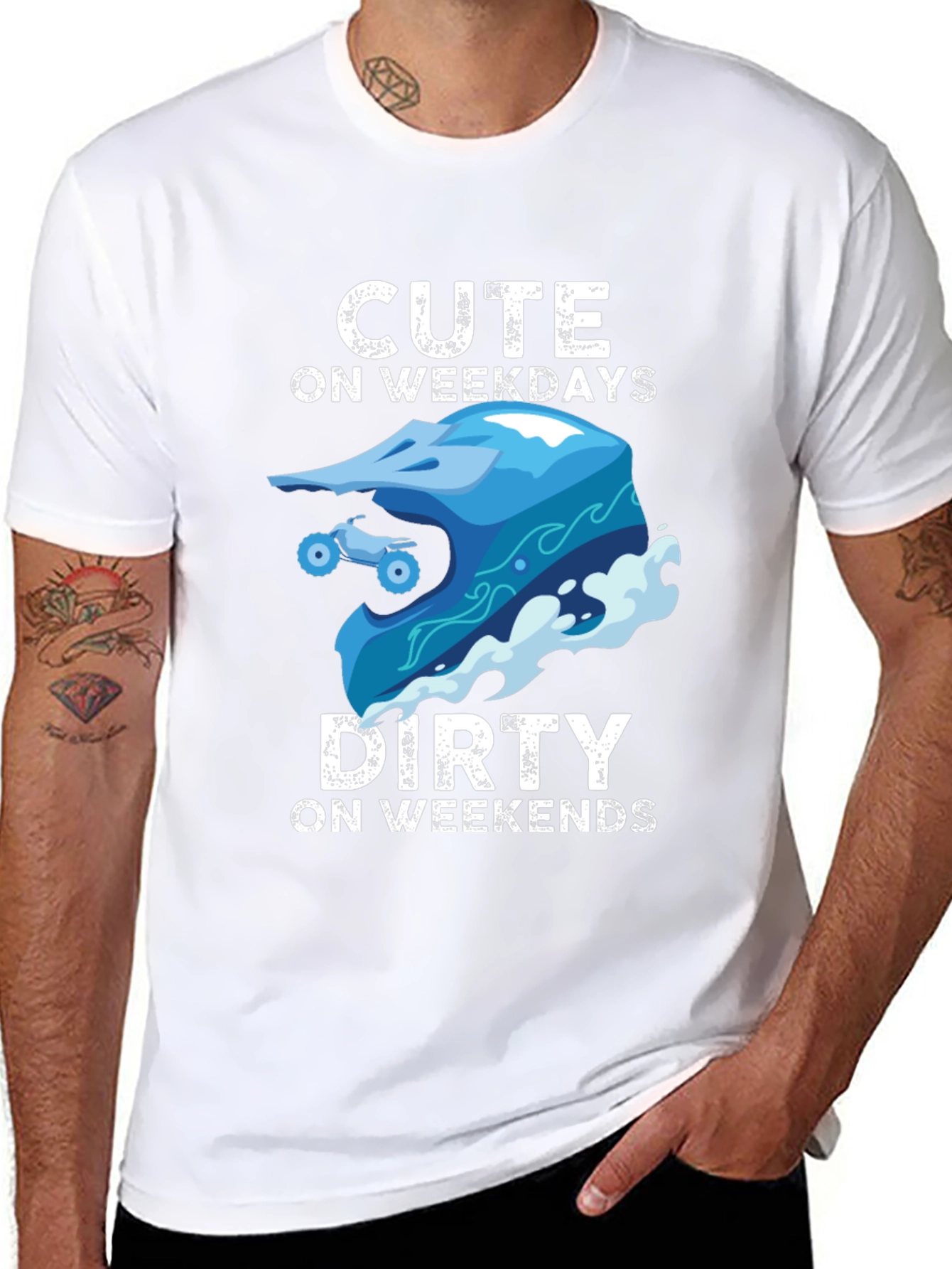 Cute on Weekdays Dirty on Weekends Graphic Tee