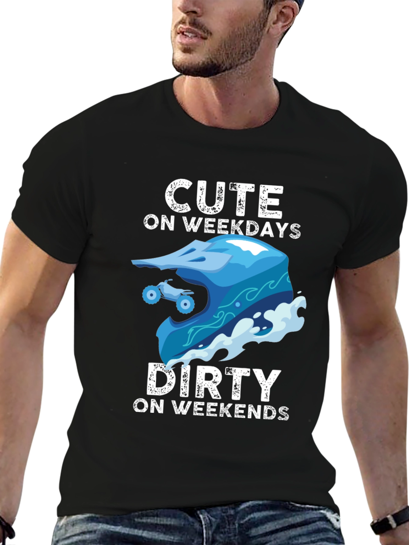 Cute on Weekdays Dirty on Weekends Graphic Tee