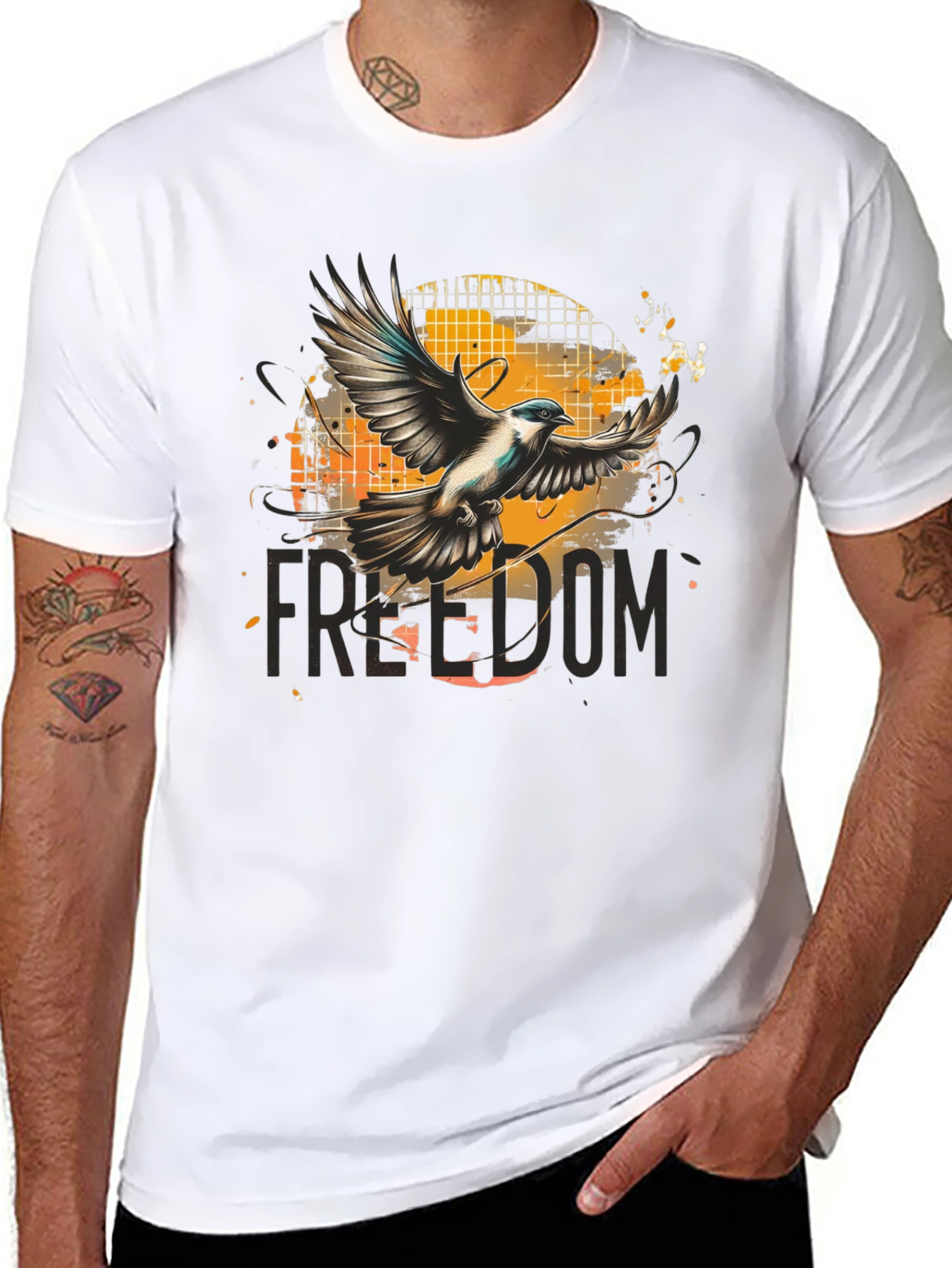 Freedom Bird Graphic T-Shirt