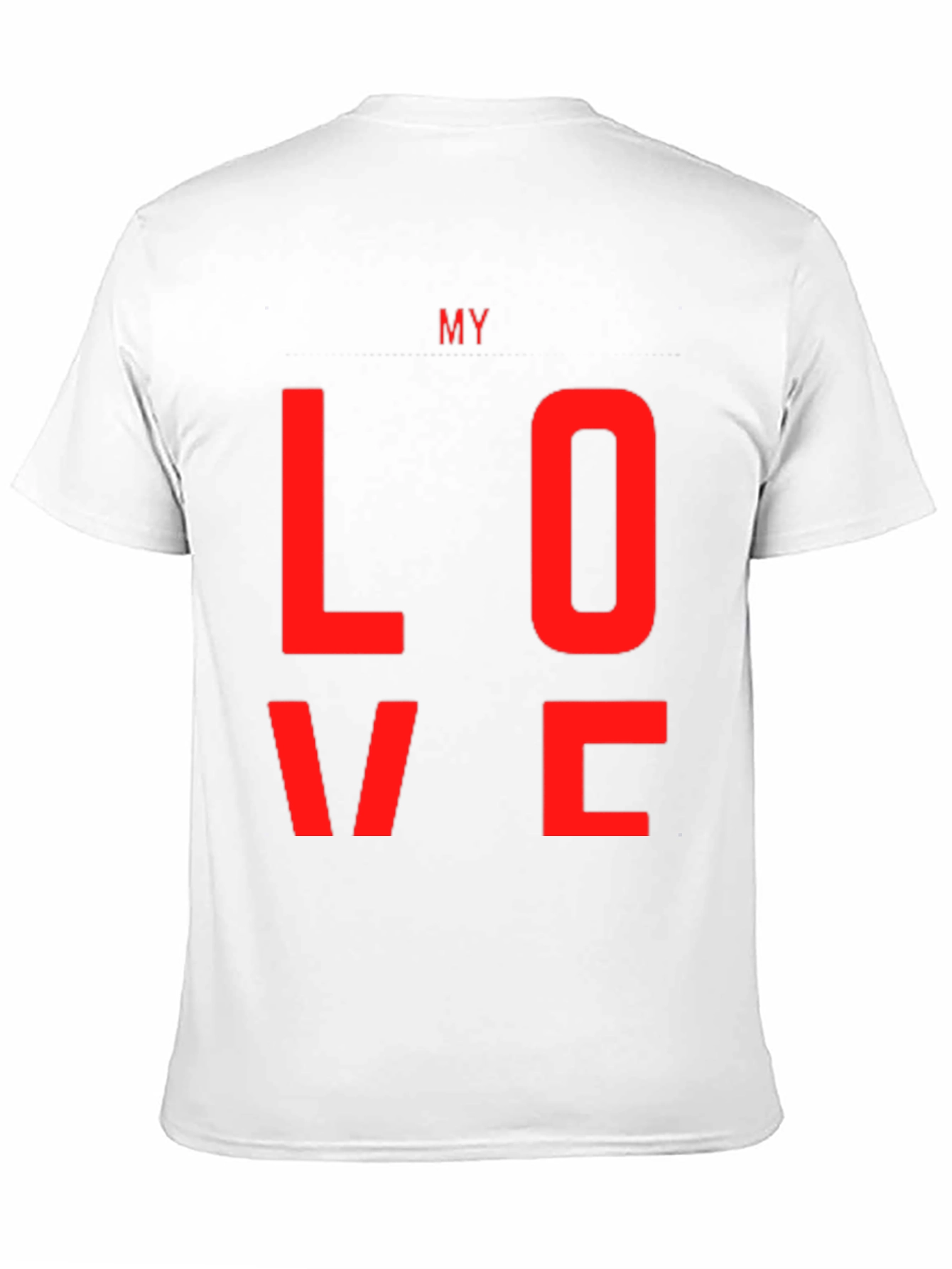 My Love Black Graphic Tee