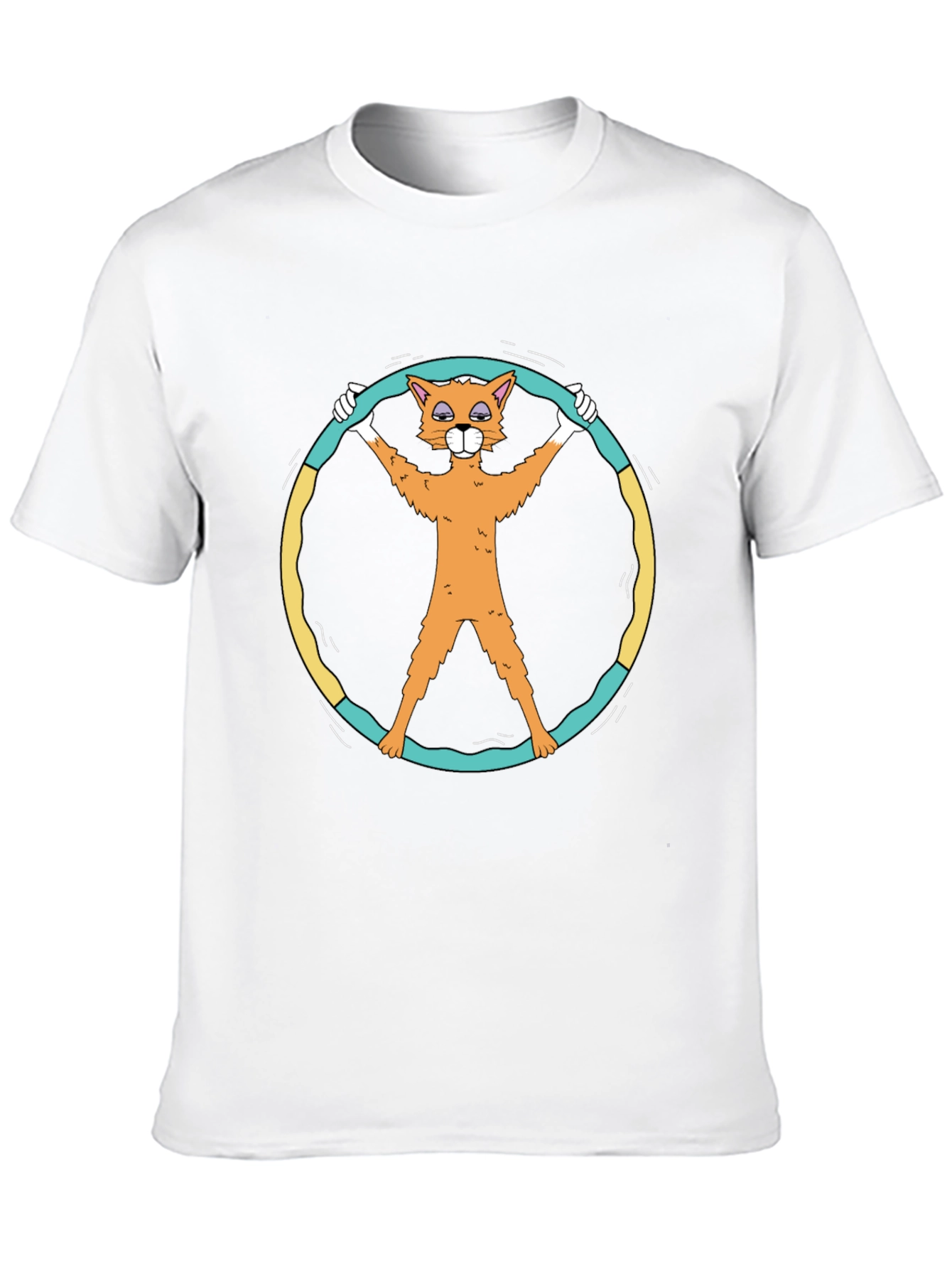 Funny Cat Peace Sign T-Shirt