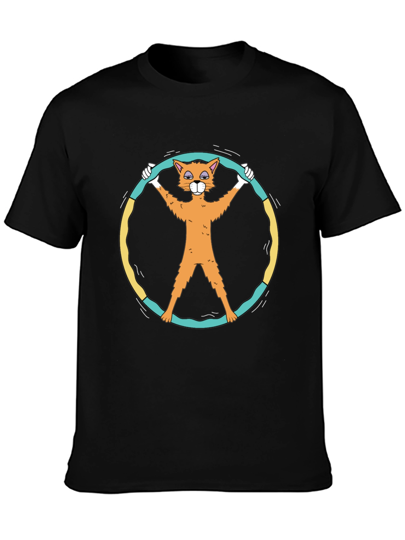 Funny Cat Peace Sign T-Shirt