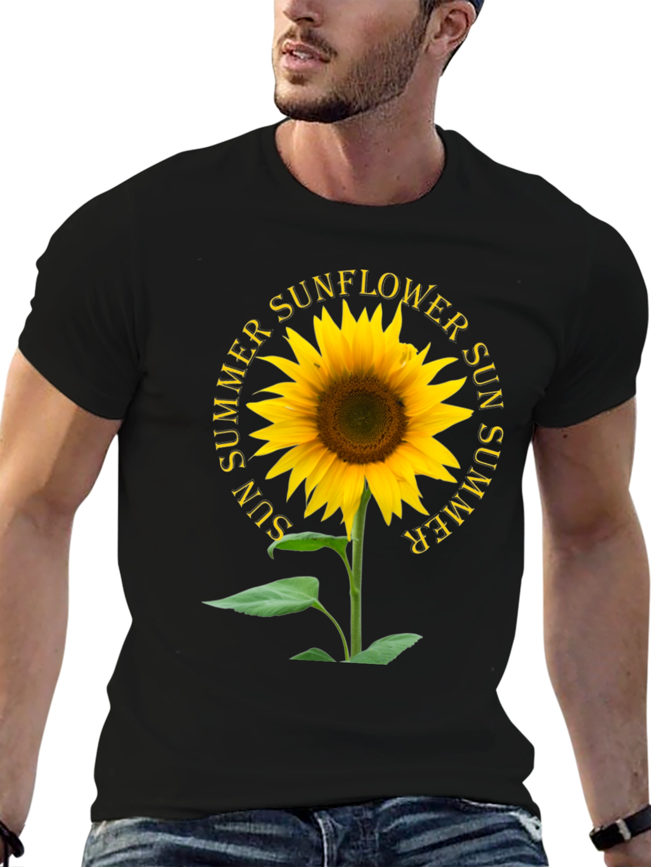 Sunflower Summer Sun Graphic Tee