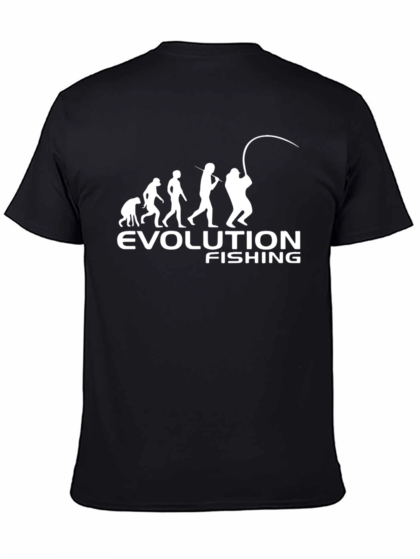 Evolution of Fishing Graphic Tee