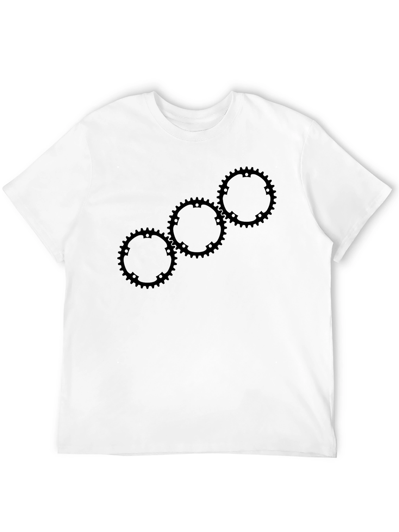 Geometric Sprocket Graphic Tee