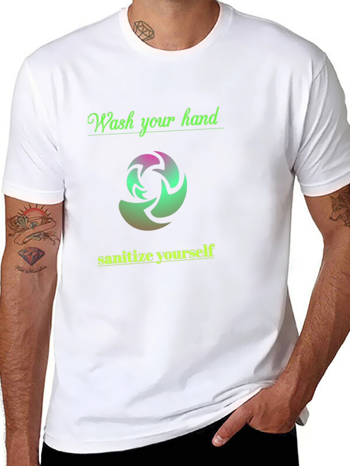 Wash Your Hands Graphic Tee