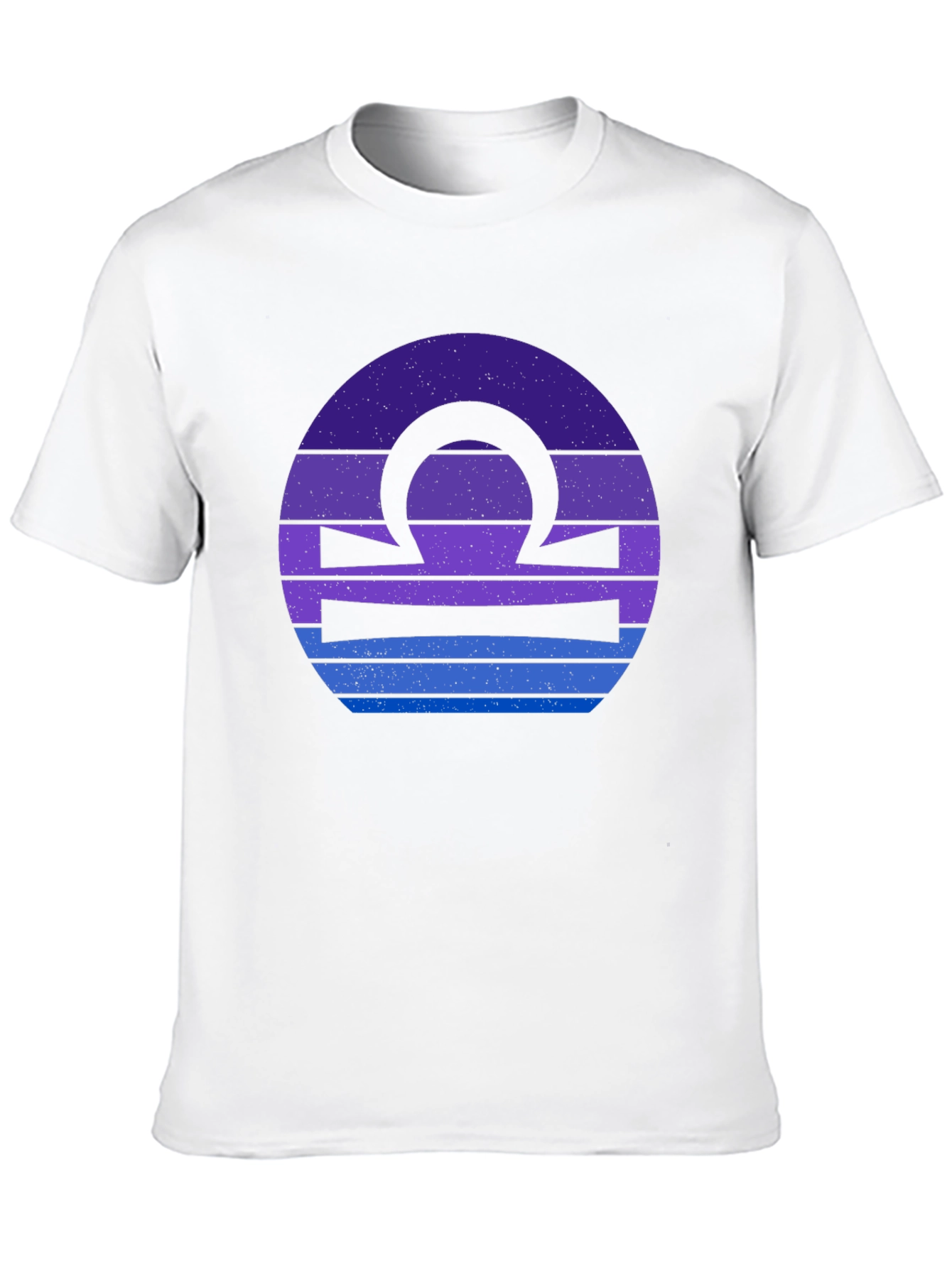Libra Zodiac T-Shirt - Black Graphic Tee