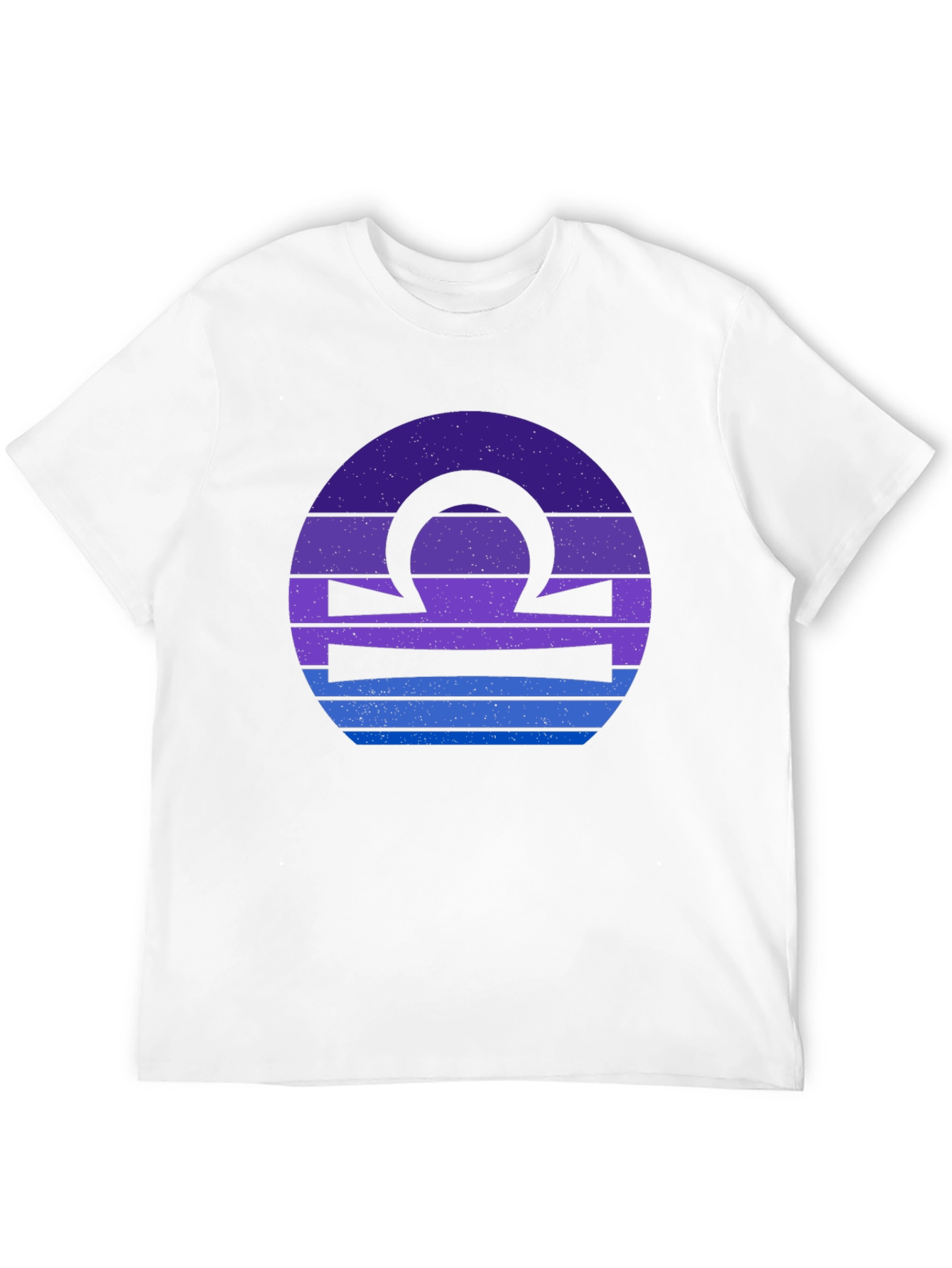 Libra Zodiac T-Shirt - Black Graphic Tee