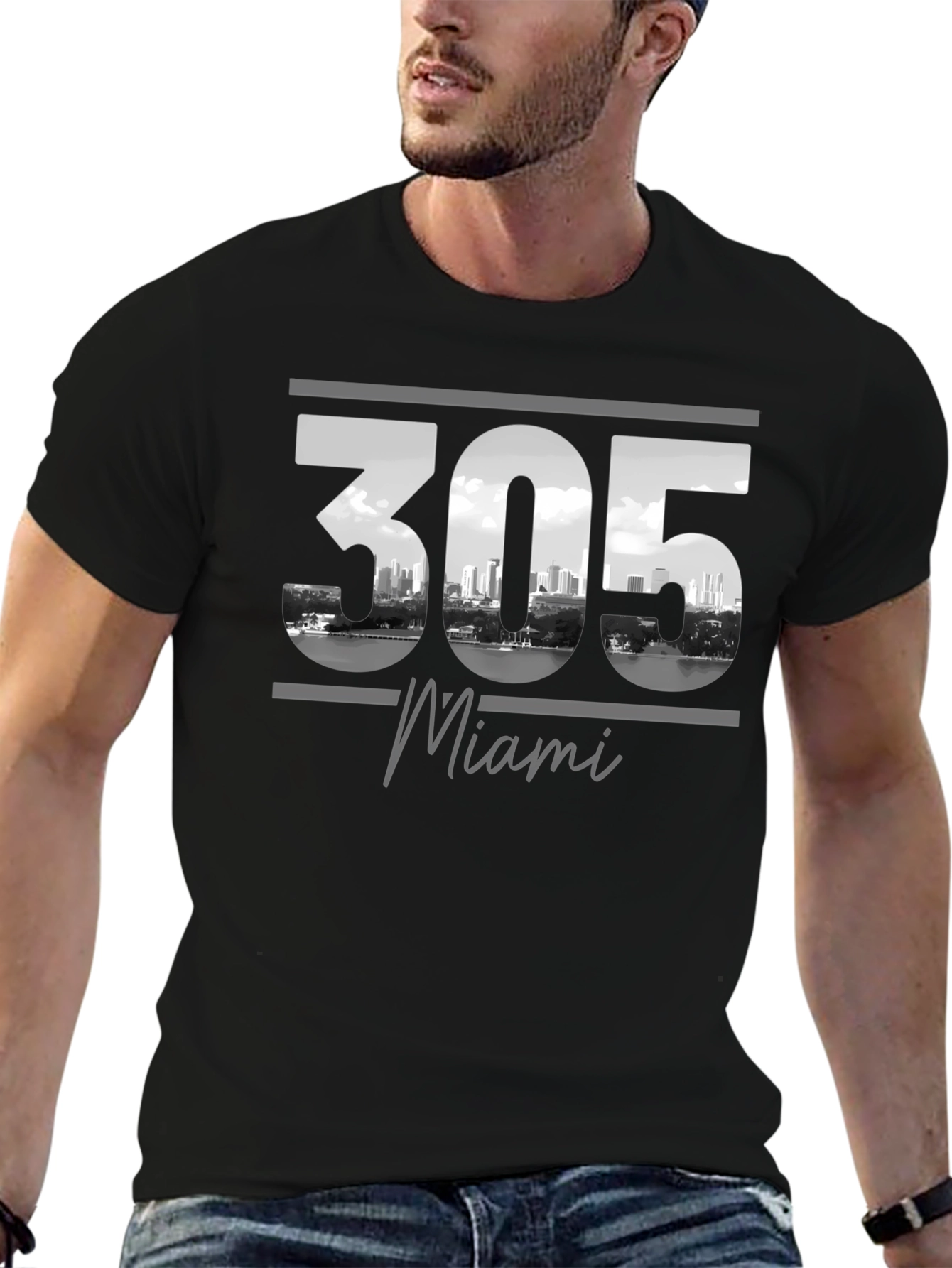 Miami 305 Graphic T-Shirt