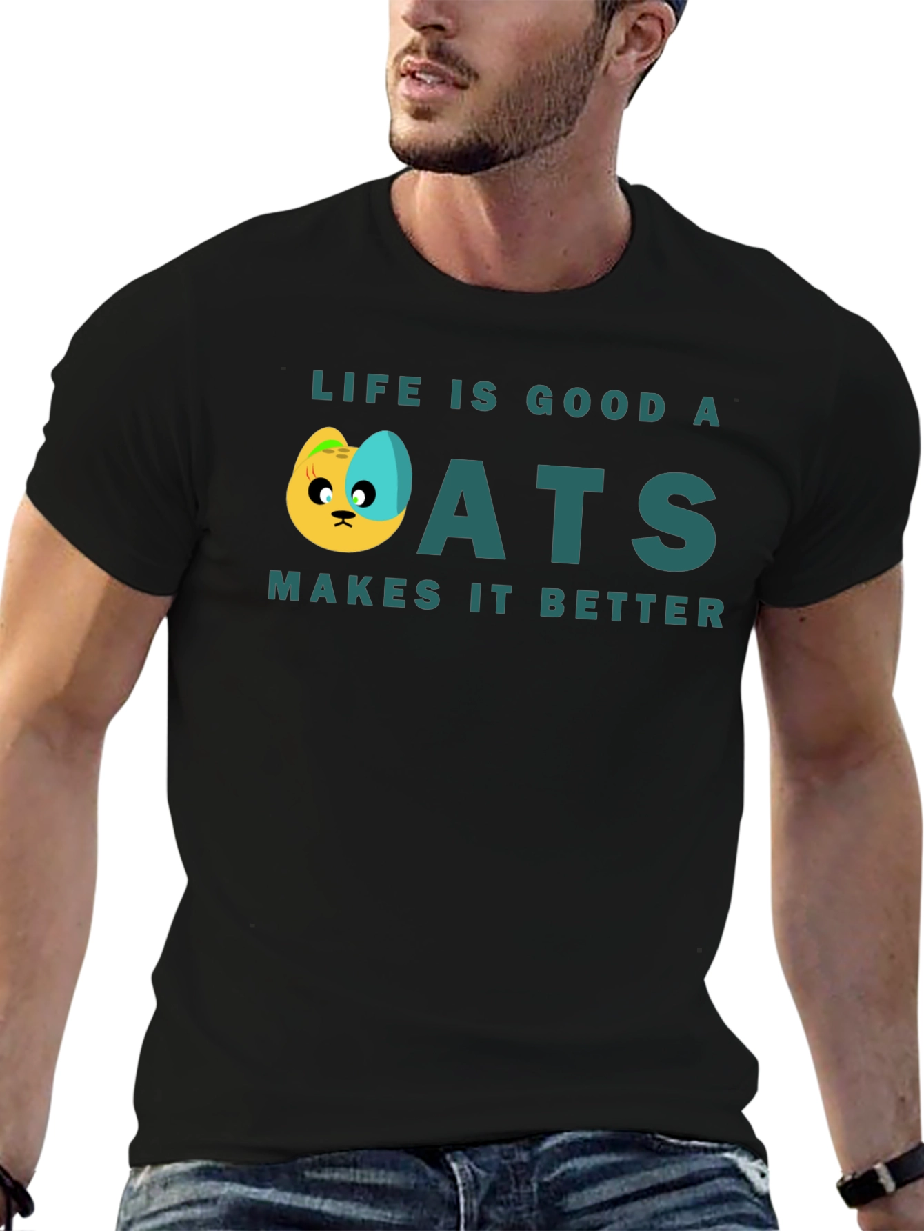 Life is Good with Cats T-Shirt