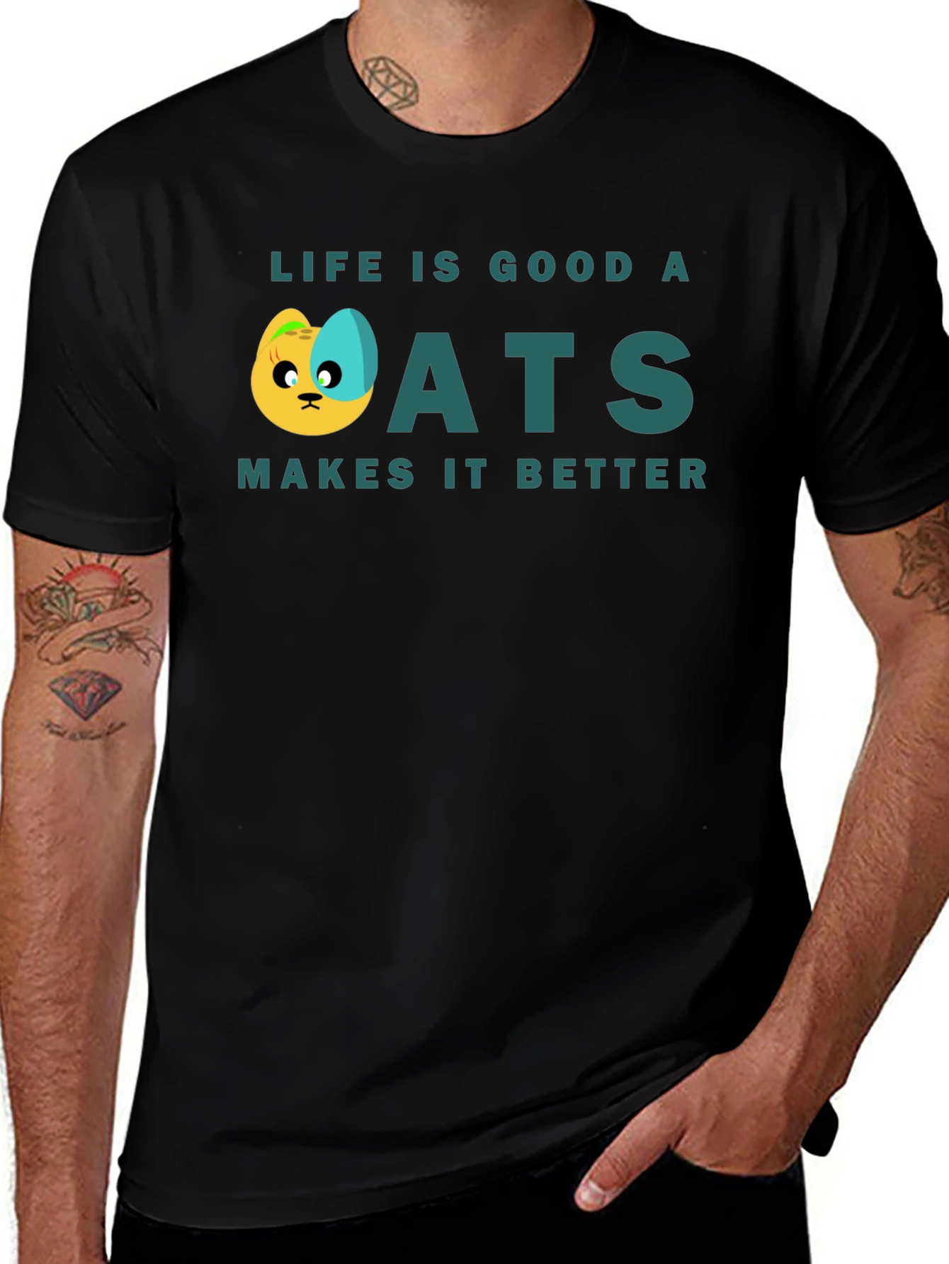 Life is Good with Cats T-Shirt