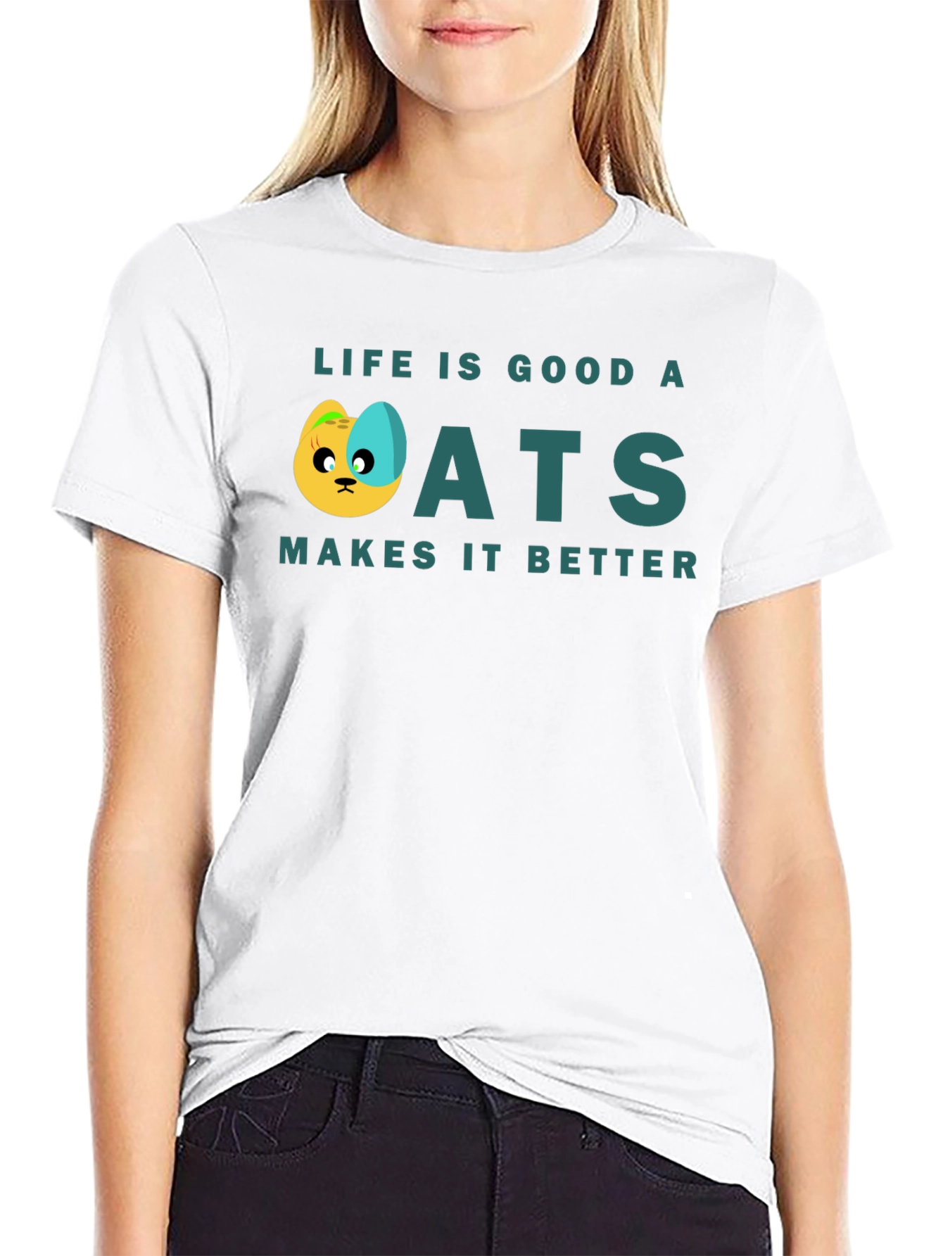 Life is Good with Cats T-Shirt