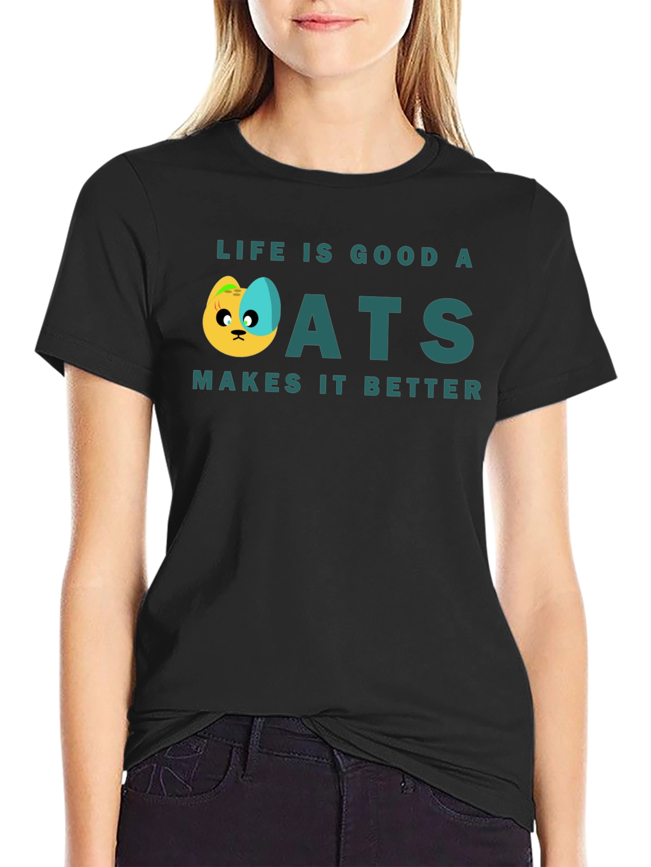 Life is Good with Cats T-Shirt