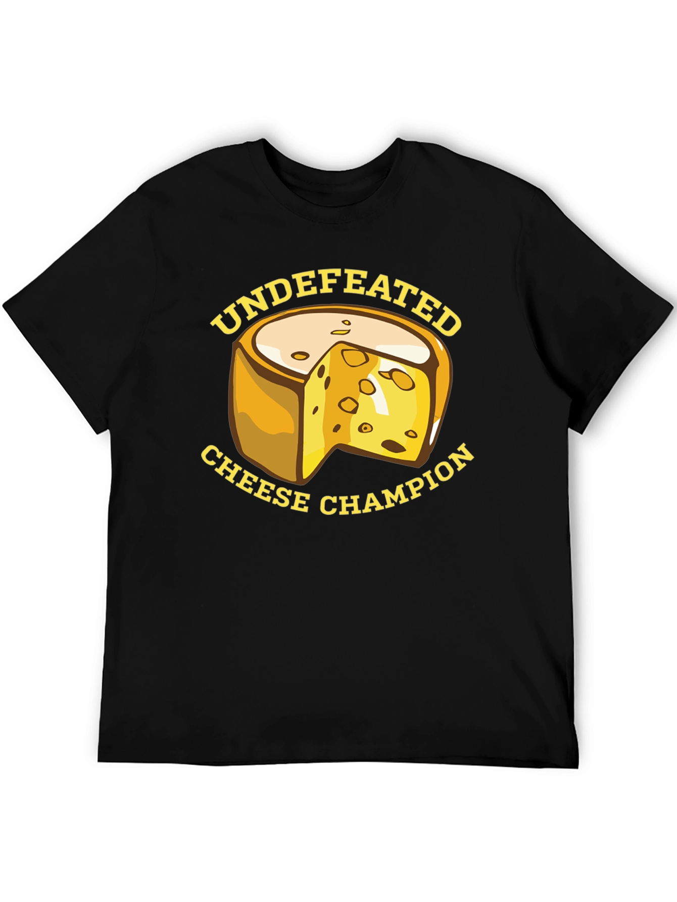 Undefeated Cheese Champion Graphic T-Shirt