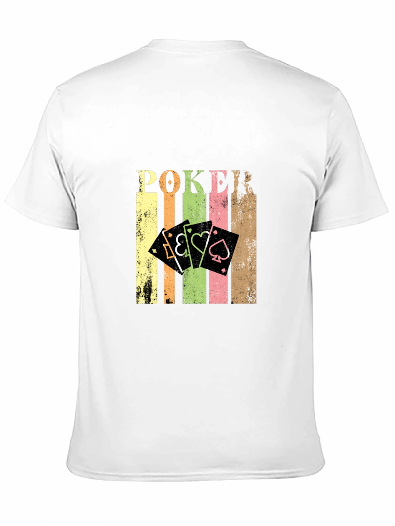 Retro Poker Card T-Shirt