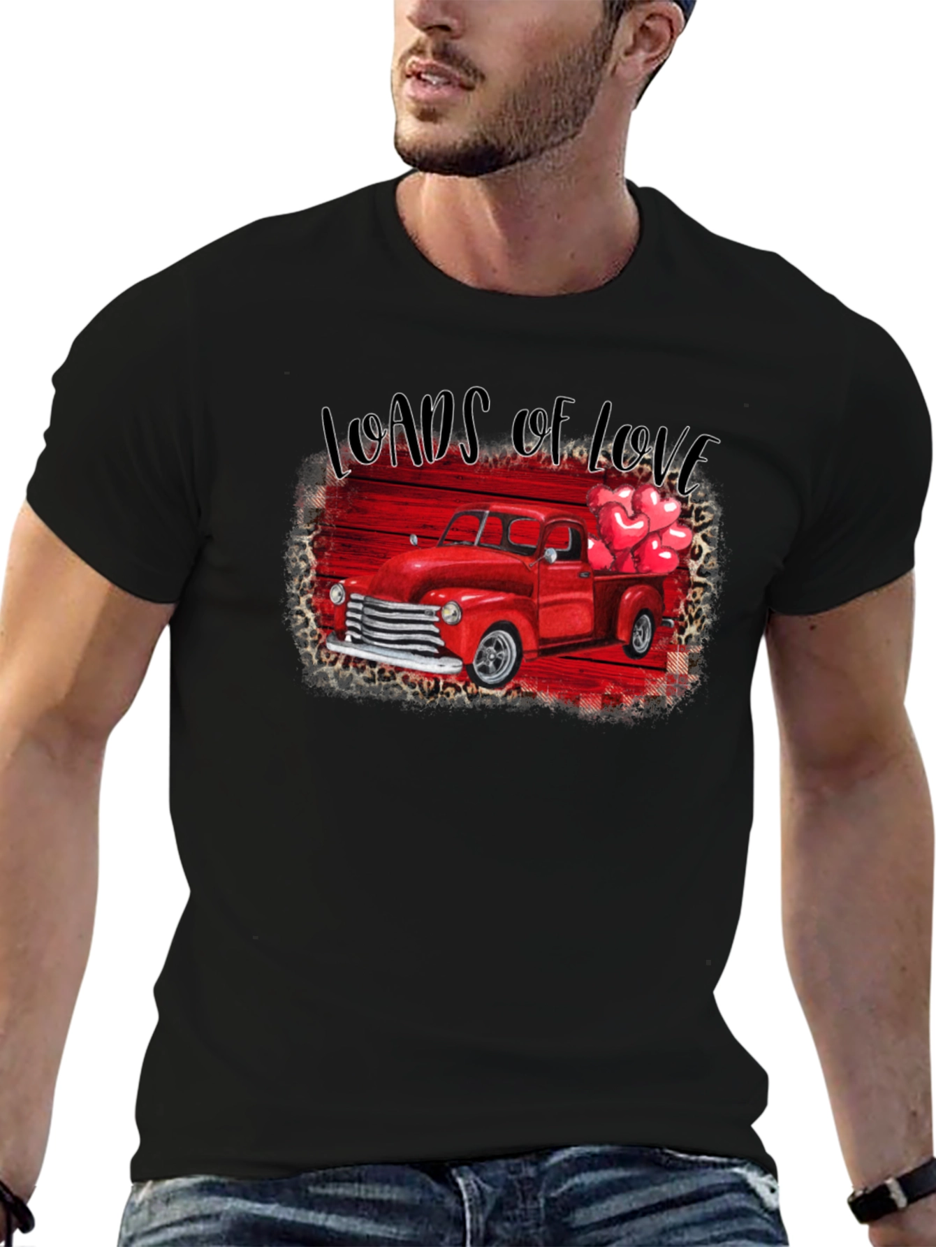 Loads of Love Valentines Truck T-Shirt