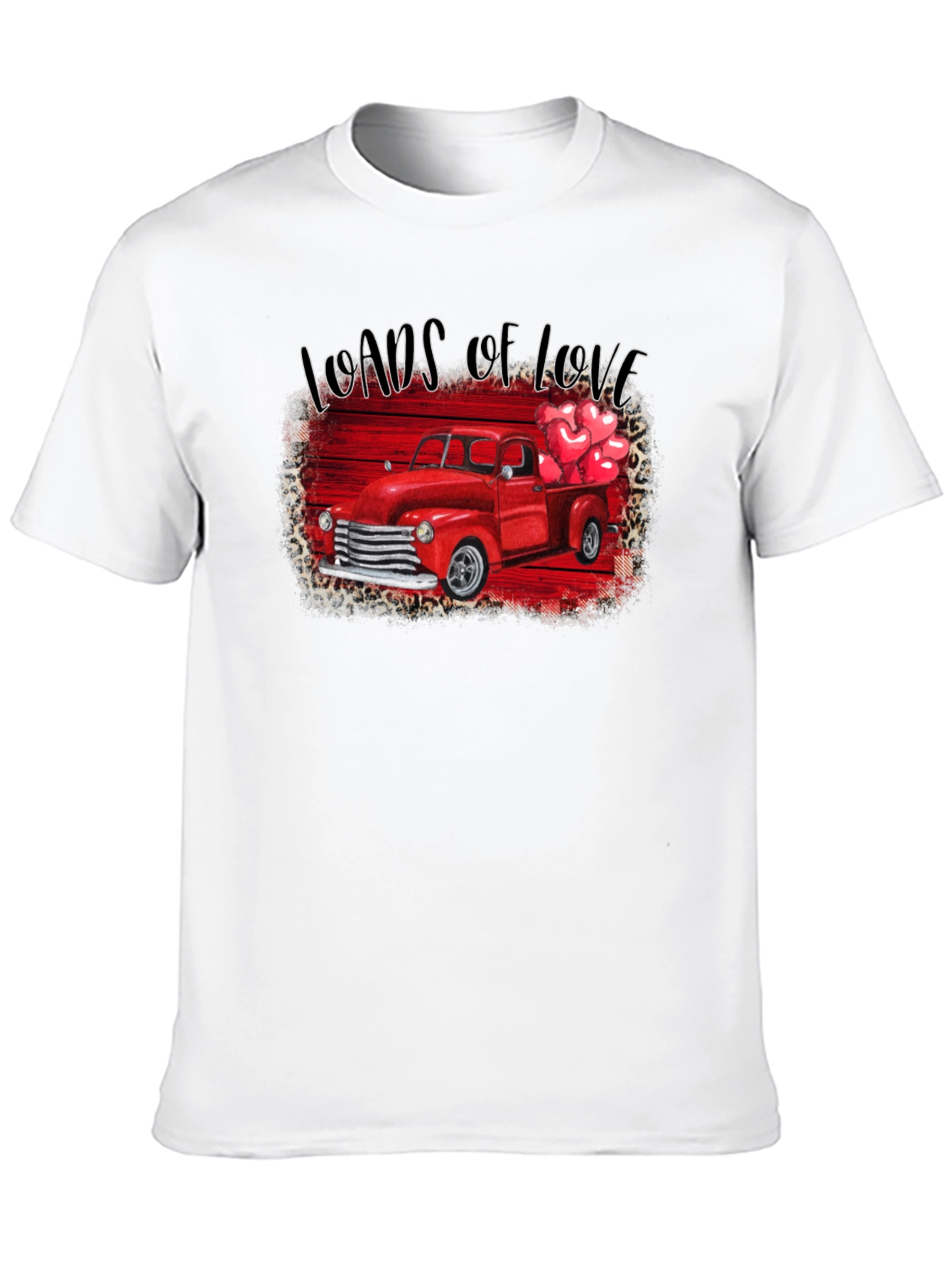 Loads of Love Valentines Truck T-Shirt