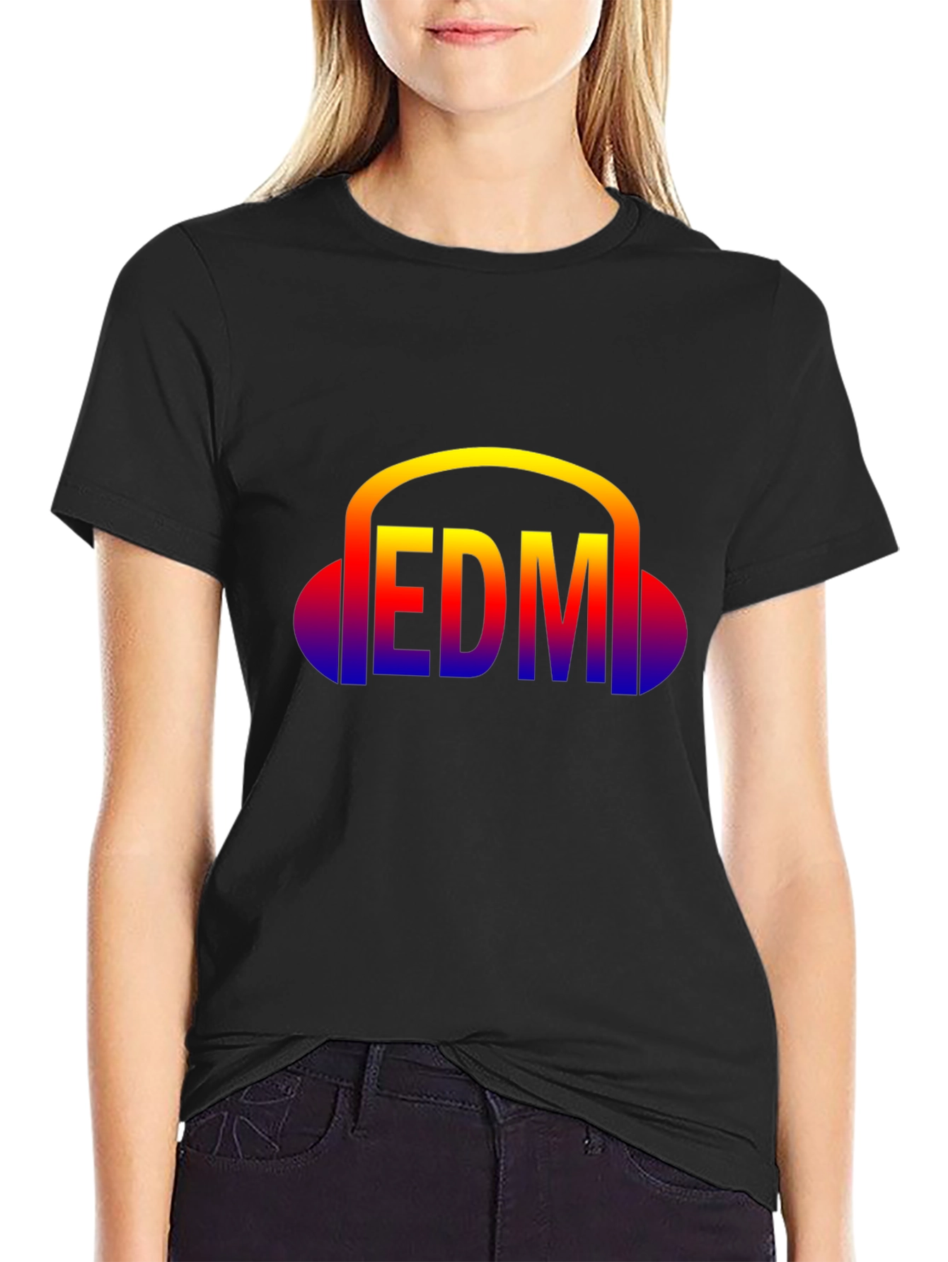 EDM Headphone Graphic T-Shirt - Music Lover Tee