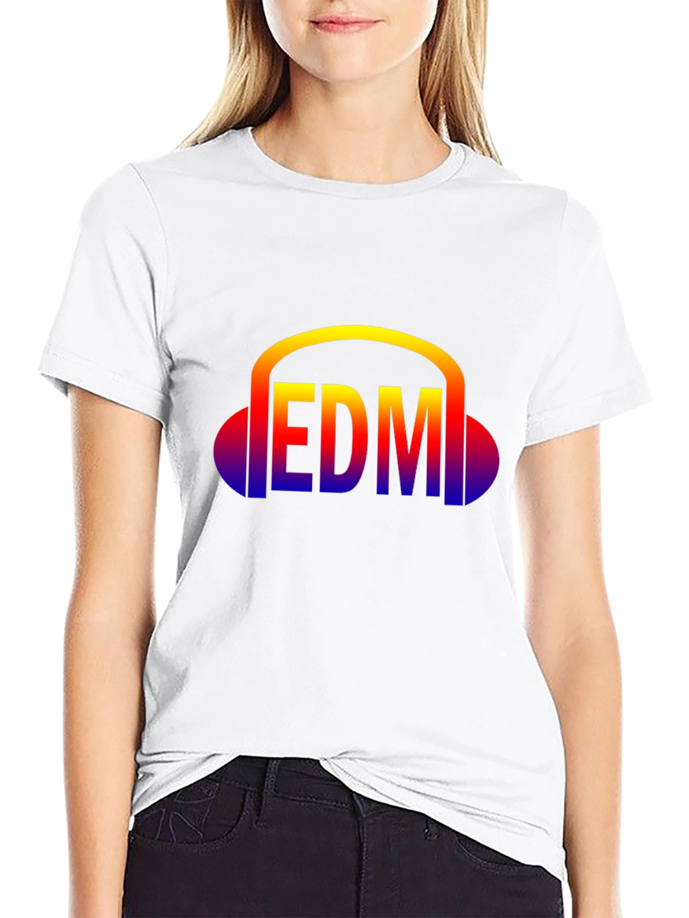 EDM Headphone Graphic T-Shirt - Music Lover Tee