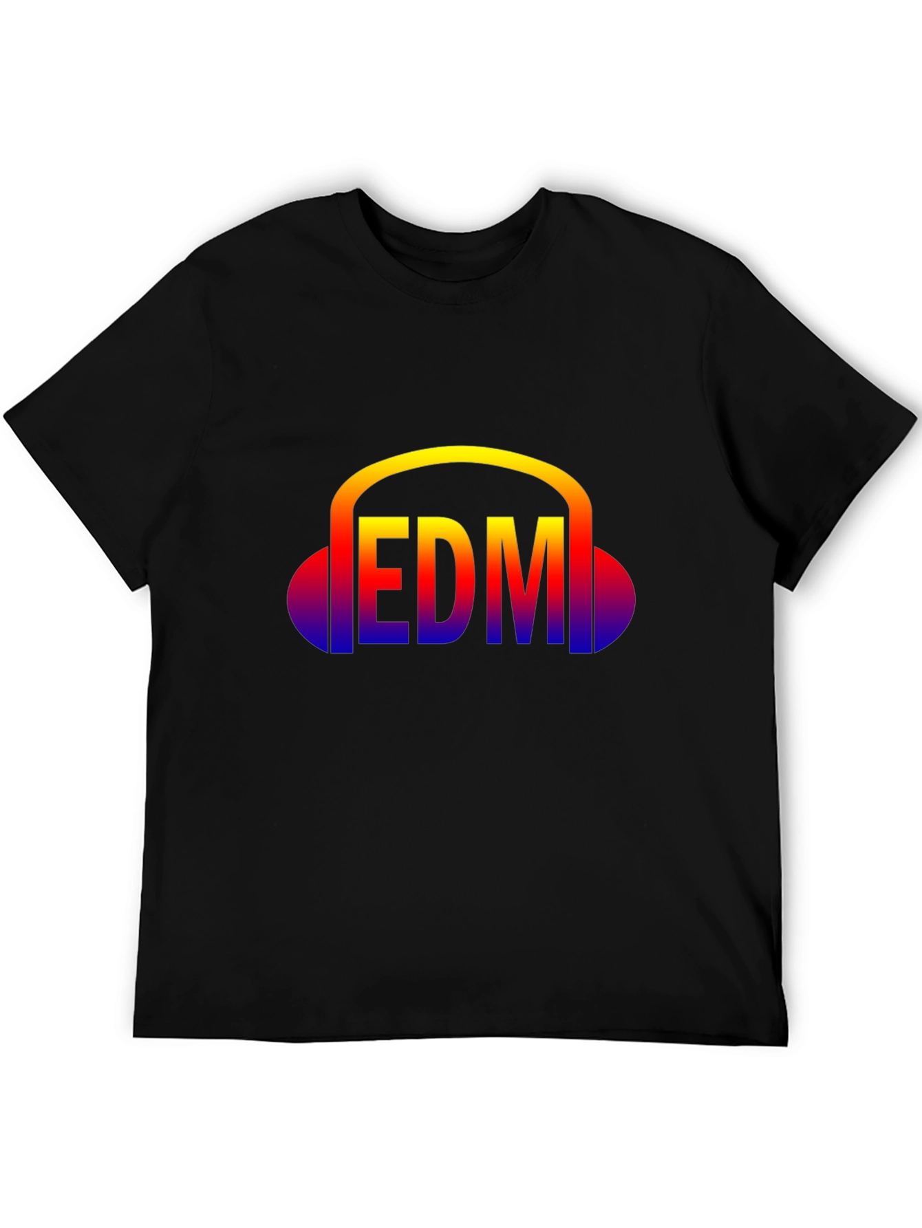 EDM Headphone Graphic T-Shirt - Music Lover Tee