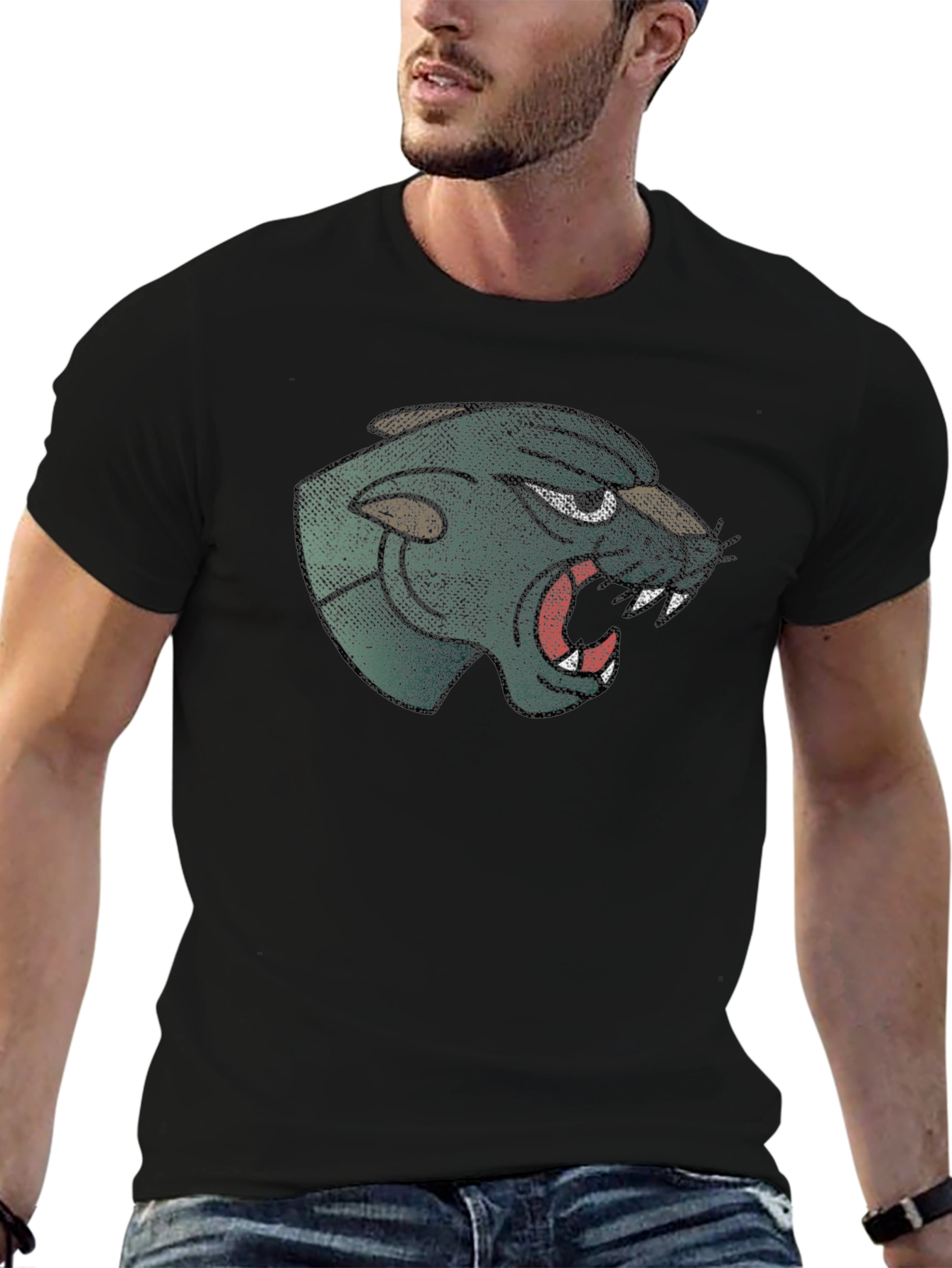 Cool Panther Graphic T-Shirt