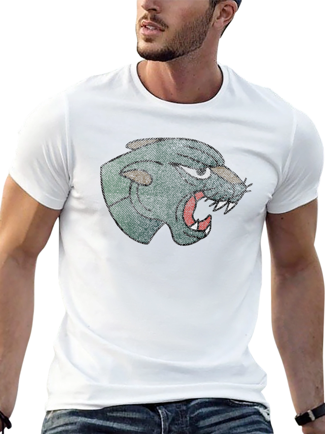 Cool Panther Graphic T-Shirt