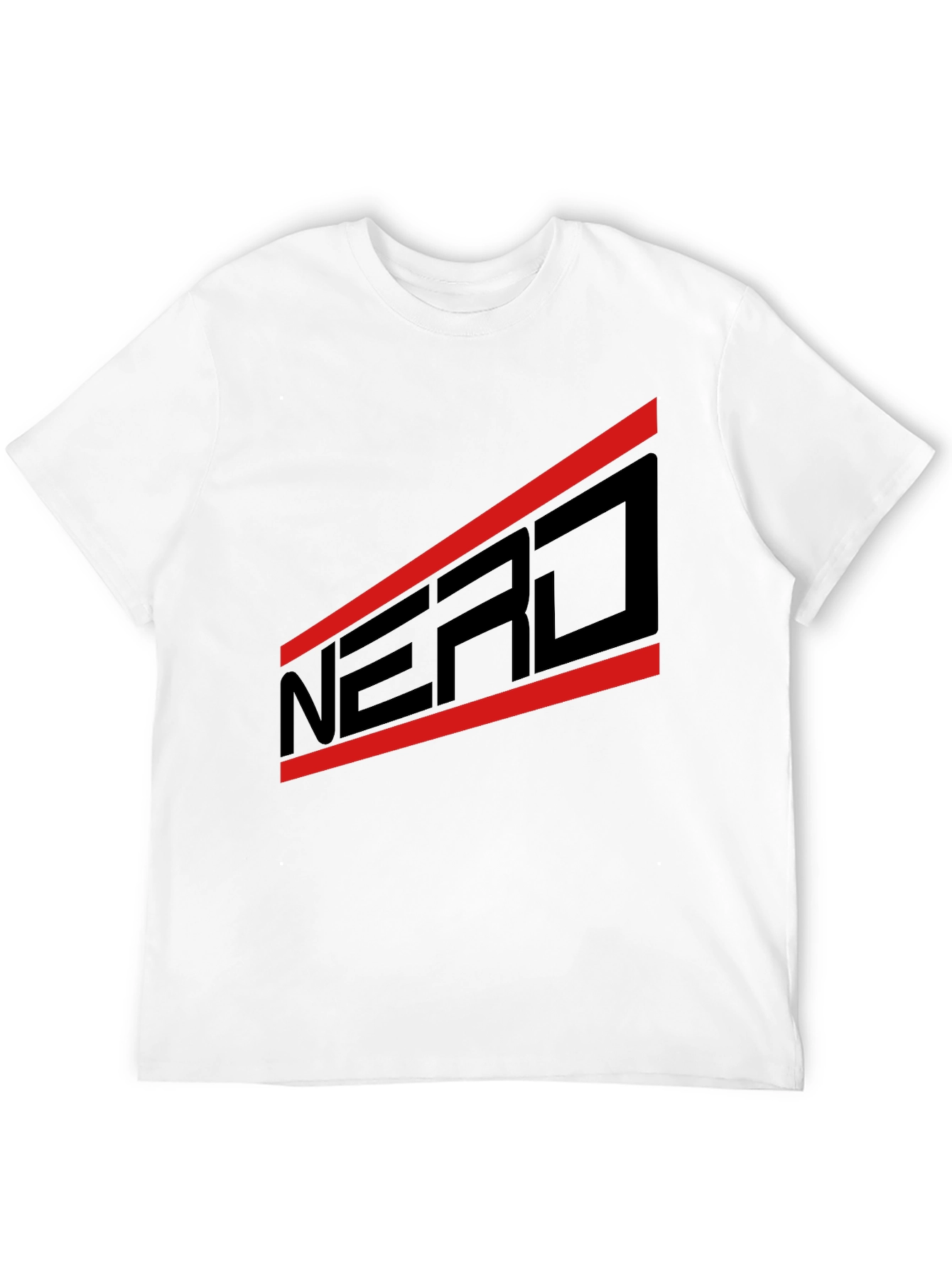 NERD Graphic Black T-Shirt - Bold Design Casual Wear