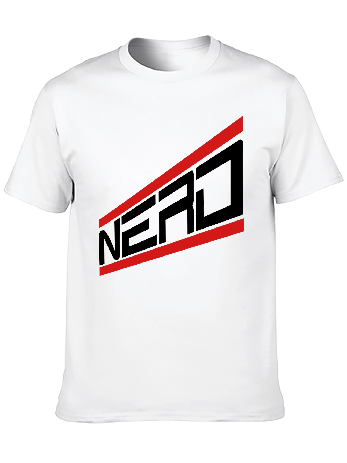 NERD Graphic Black T-Shirt - Bold Design Casual Wear