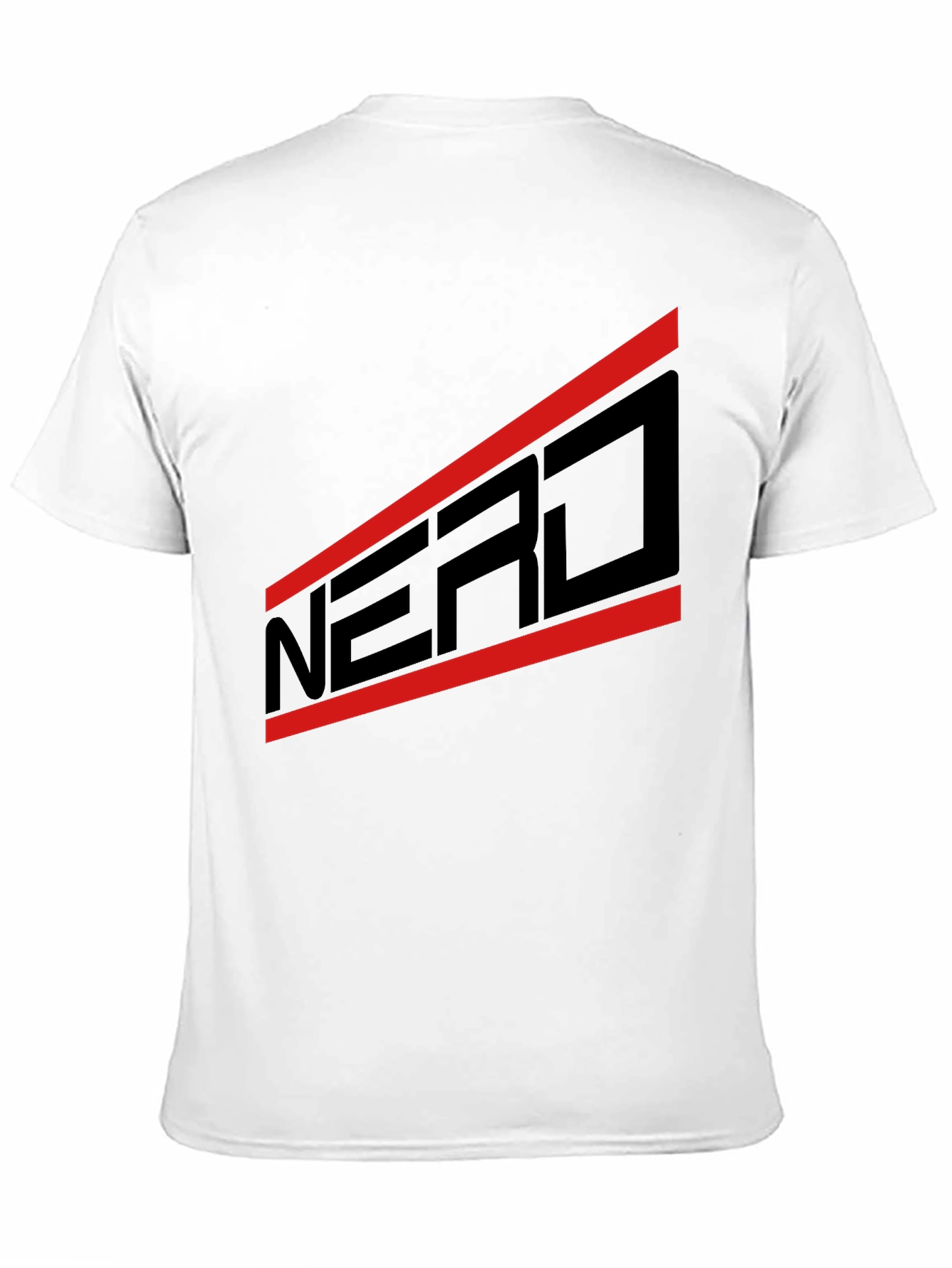 NERD Graphic Black T-Shirt - Bold Design Casual Wear