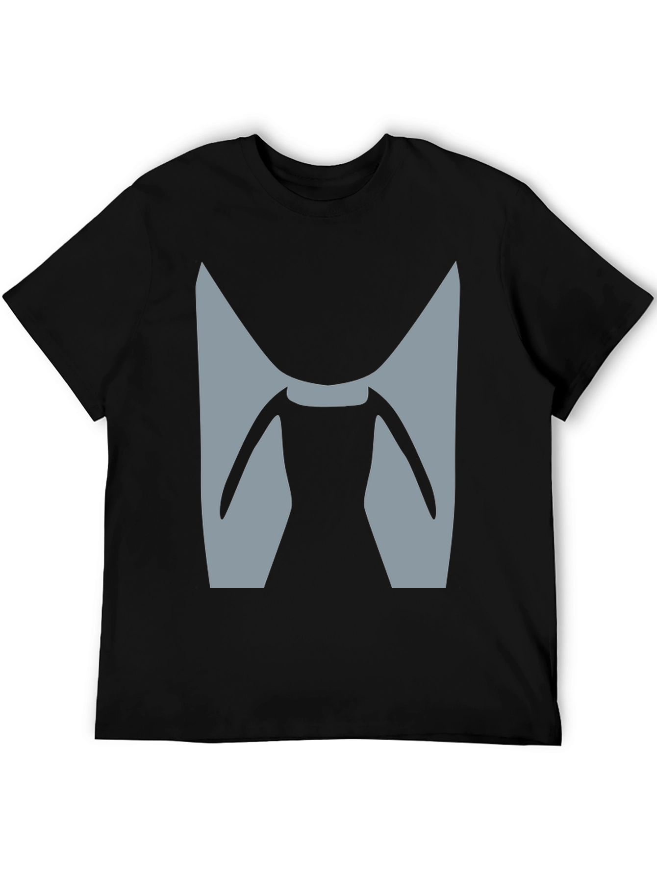 Abstract M Graphic Tee - Modern Style