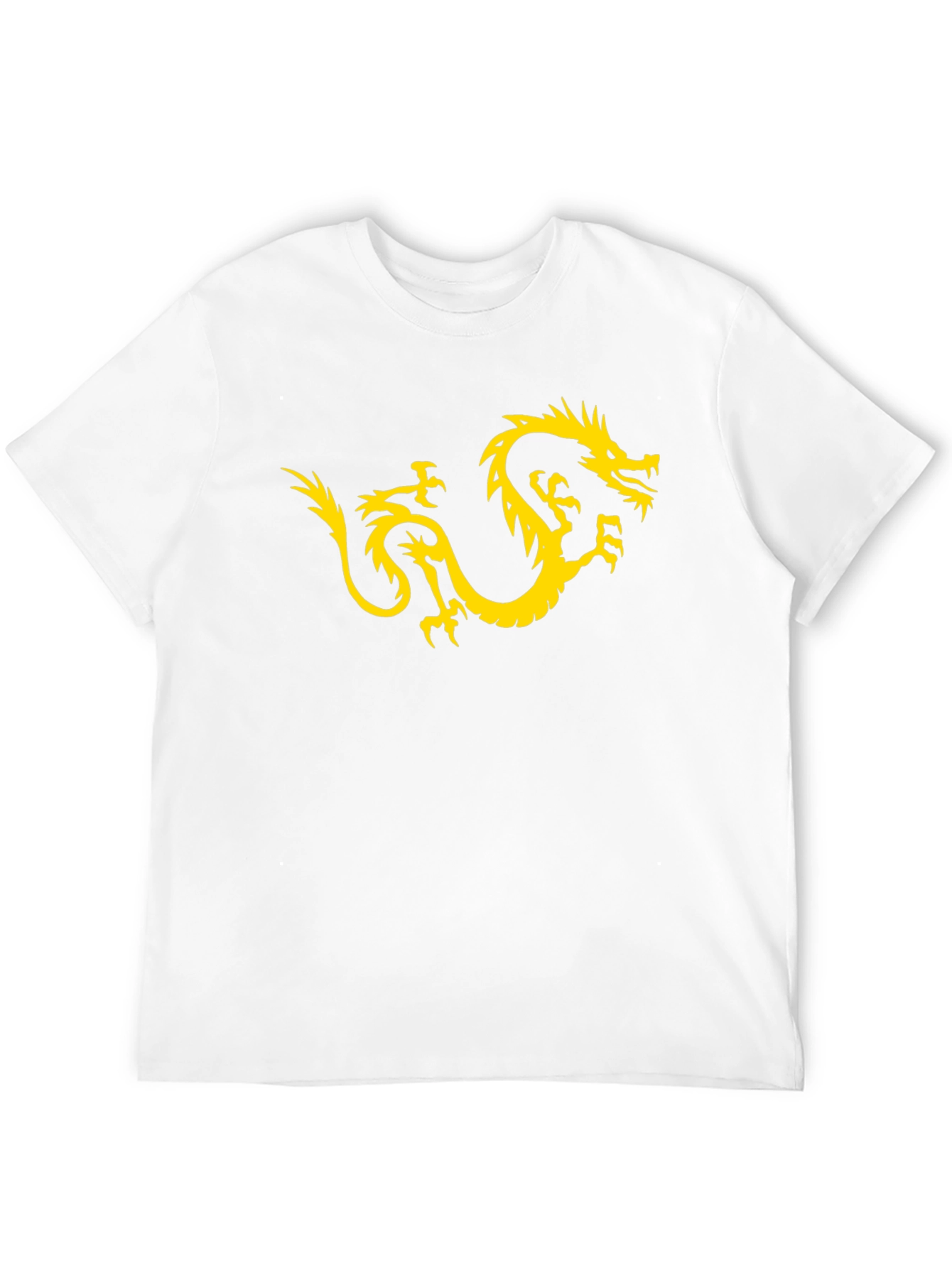 Dragon Graphic Tee - Stylish Black Cotton T-Shirt
