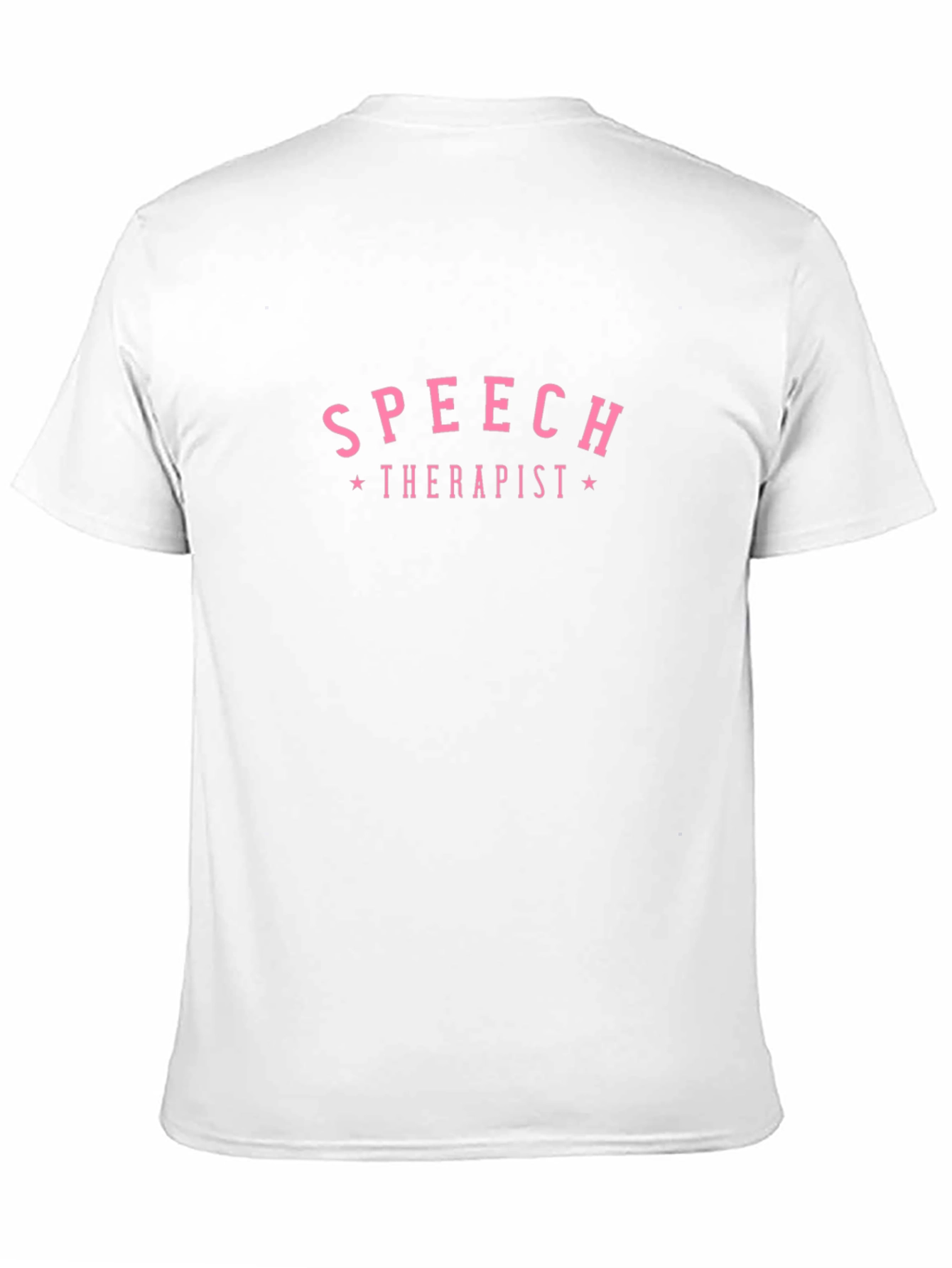 Speech Therapist T-Shirt - Pink Design