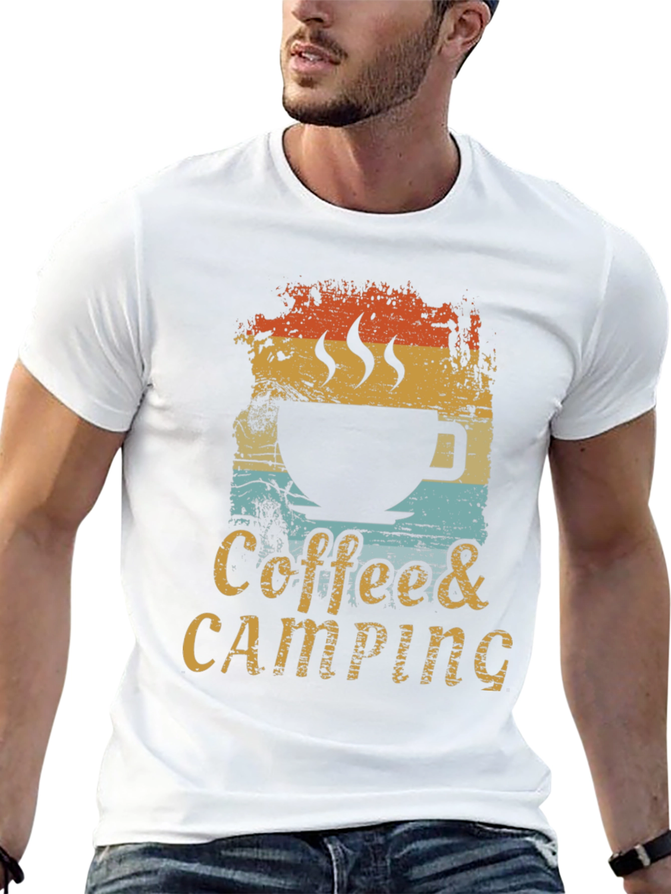 Coffee & Camping Graphic Tee